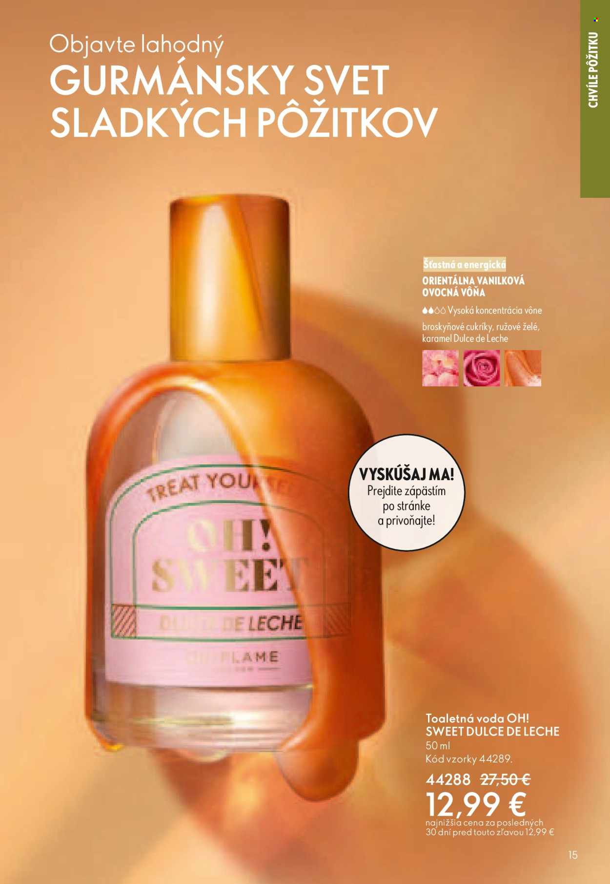 Leták Oriflame - 25.3.2026 - 14.4.2026. Strana 15