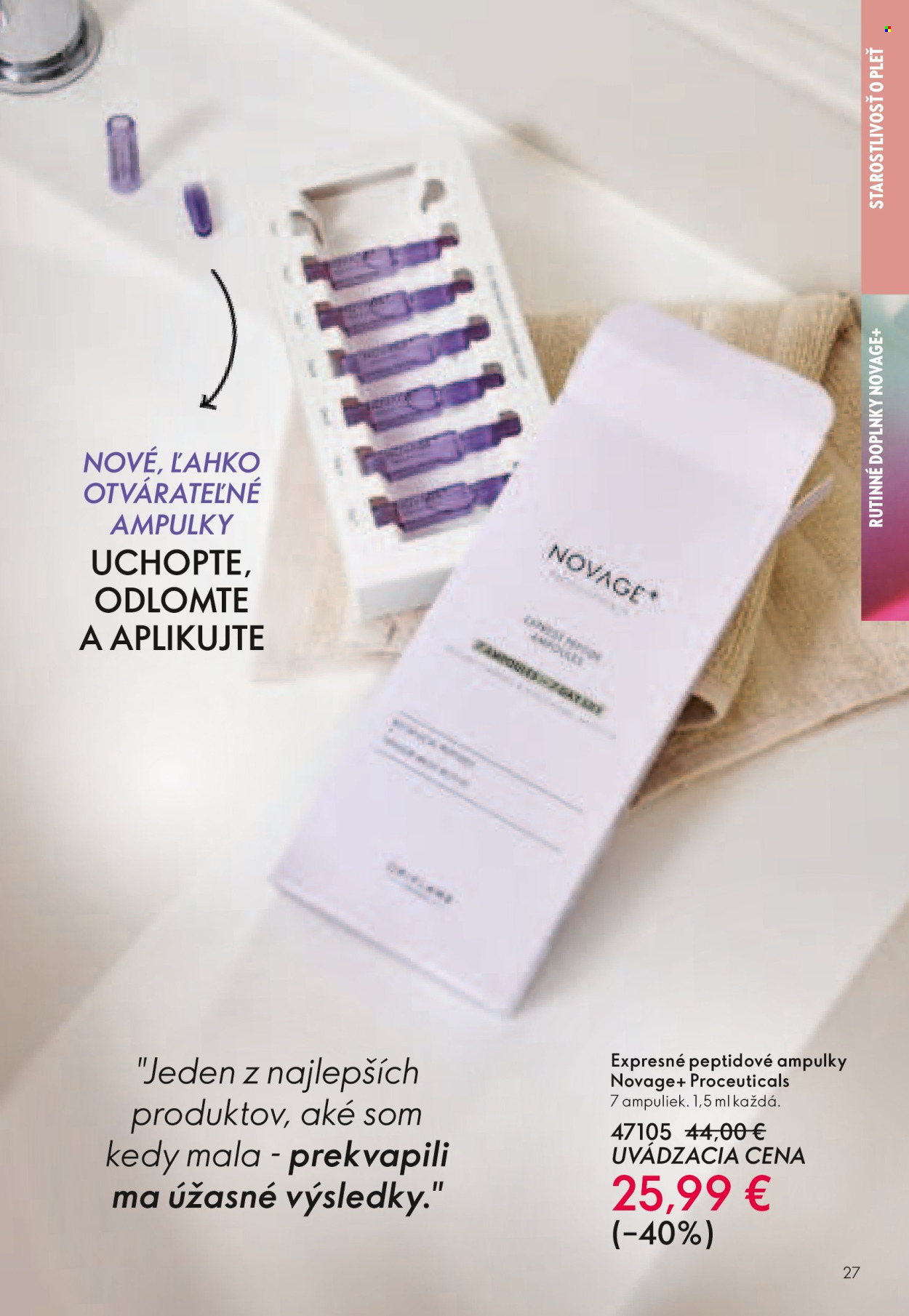 Leták Oriflame - 25.3.2026 - 14.4.2026. Strana 27
