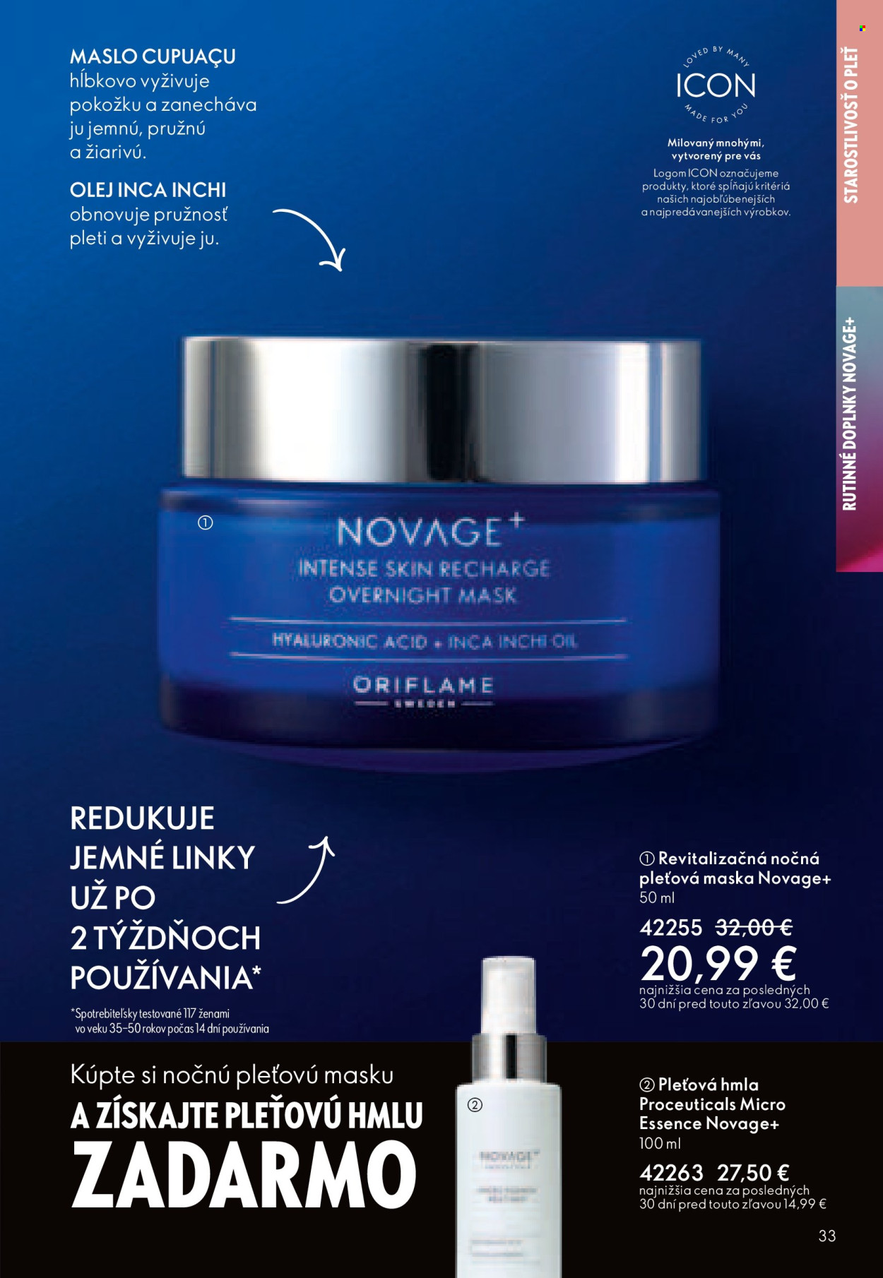 Leták Oriflame - 25.3.2026 - 14.4.2026. Strana 33