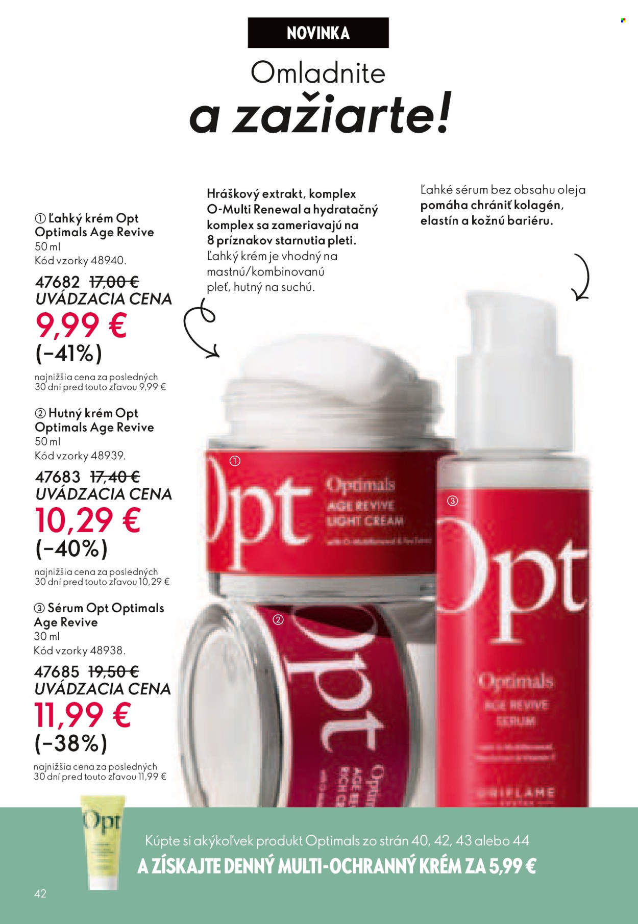 Leták Oriflame - 25.3.2026 - 14.4.2026. Strana 42