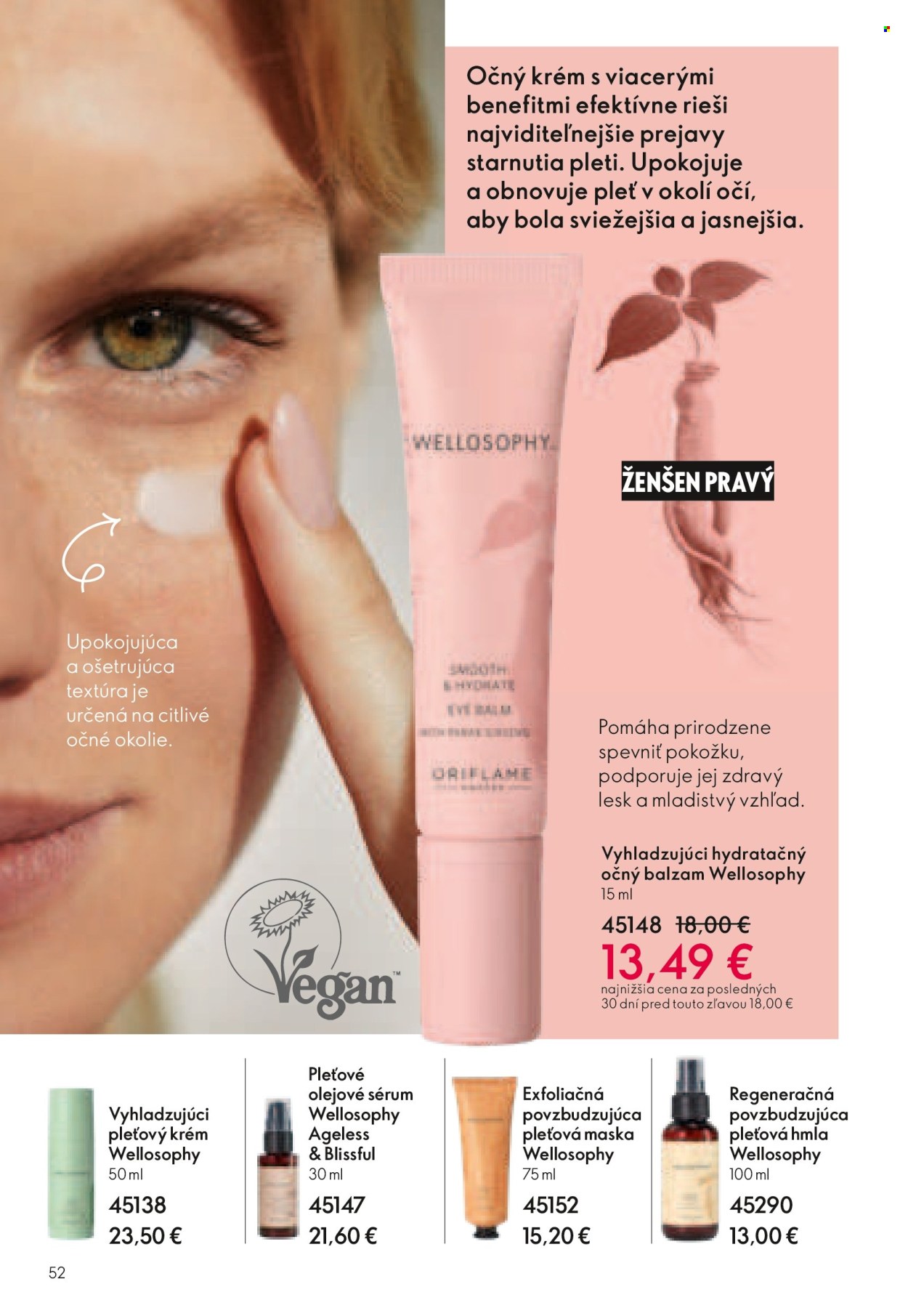 Leták Oriflame - 25.3.2026 - 14.4.2026. Strana 52