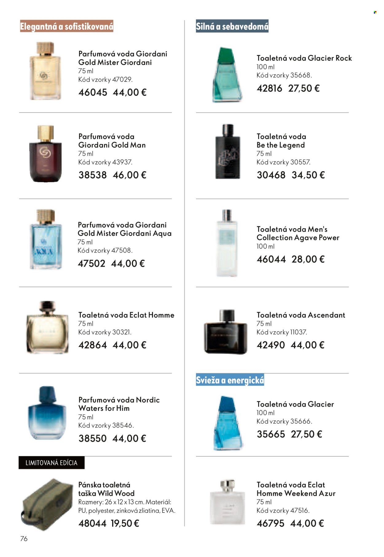 Leták Oriflame - 25.3.2026 - 14.4.2026. Strana 76