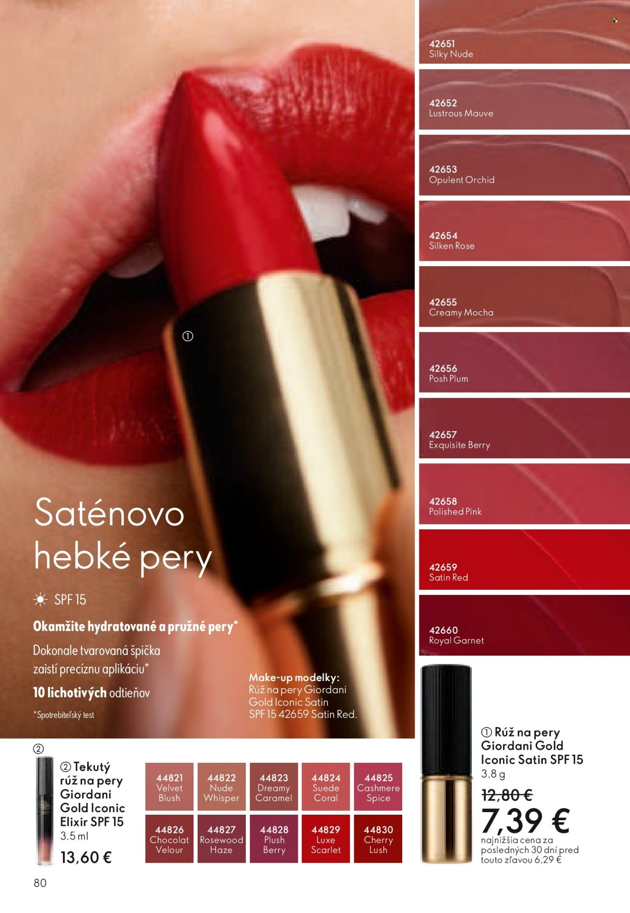 Leták Oriflame - 25.3.2026 - 14.4.2026. Strana 80