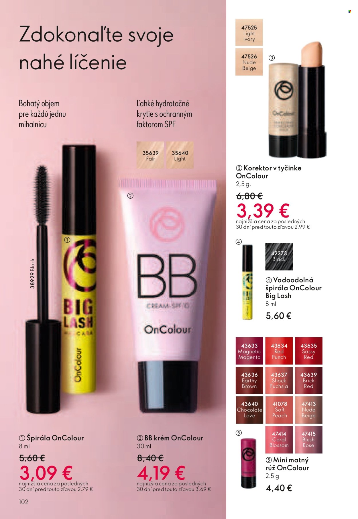 Leták Oriflame - 25.3.2026 - 14.4.2026. Strana 102
