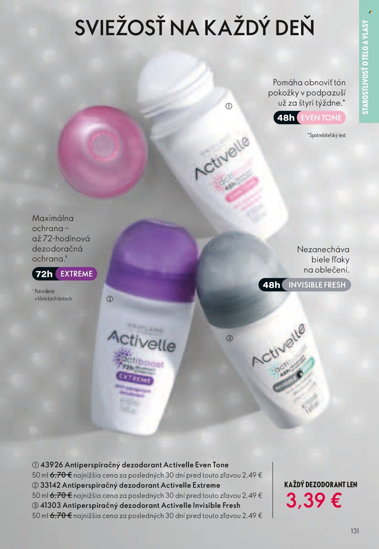 Leták Oriflame - 25.3.2026 - 14.4.2026. Strana 131