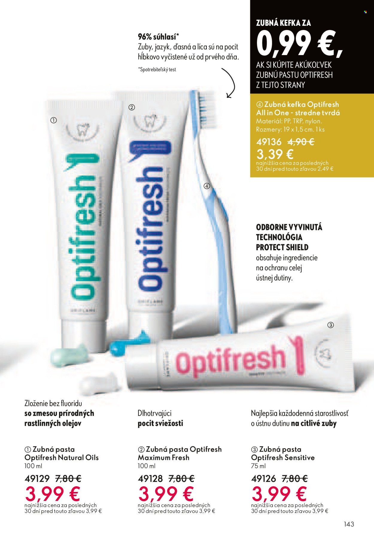 Leták Oriflame - 25.3.2026 - 14.4.2026. Strana 143