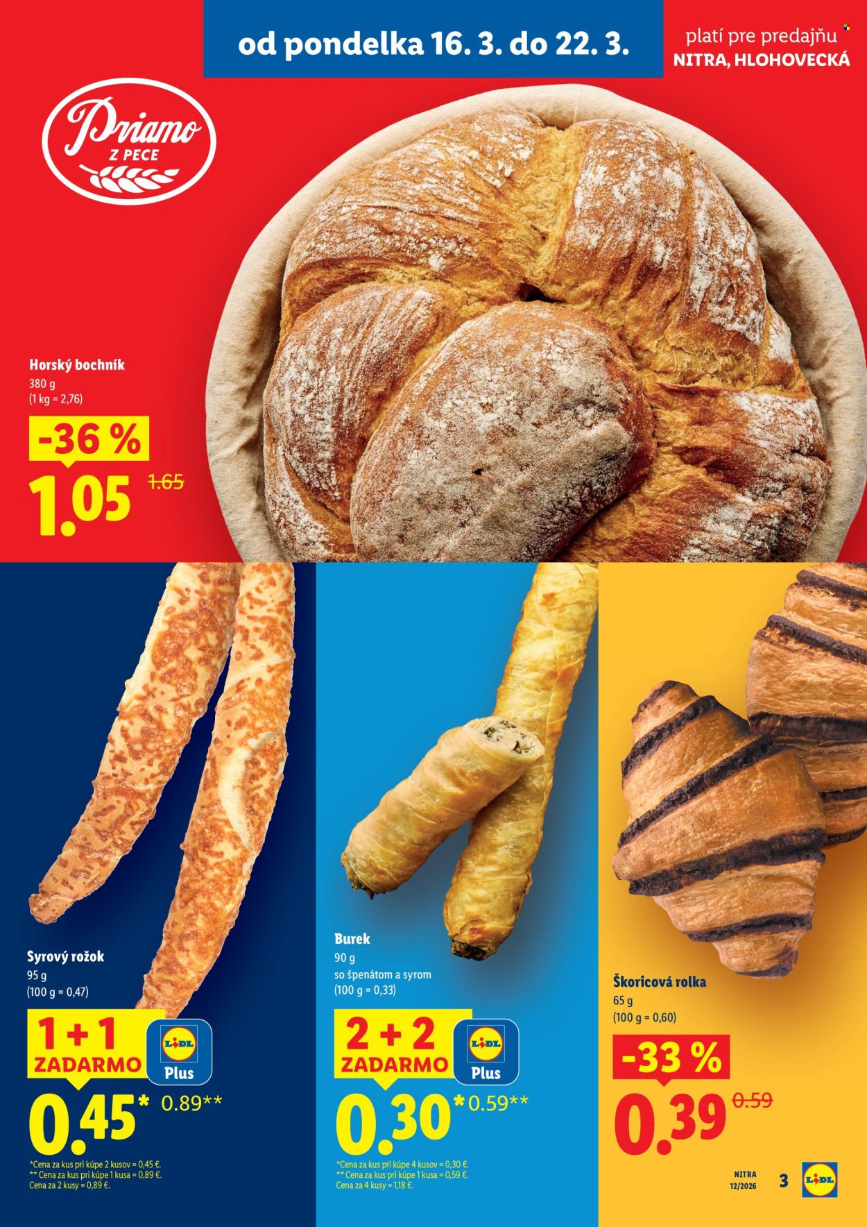 Leták Lidl - 16.3.2026 - 22.3.2026. Strana 3