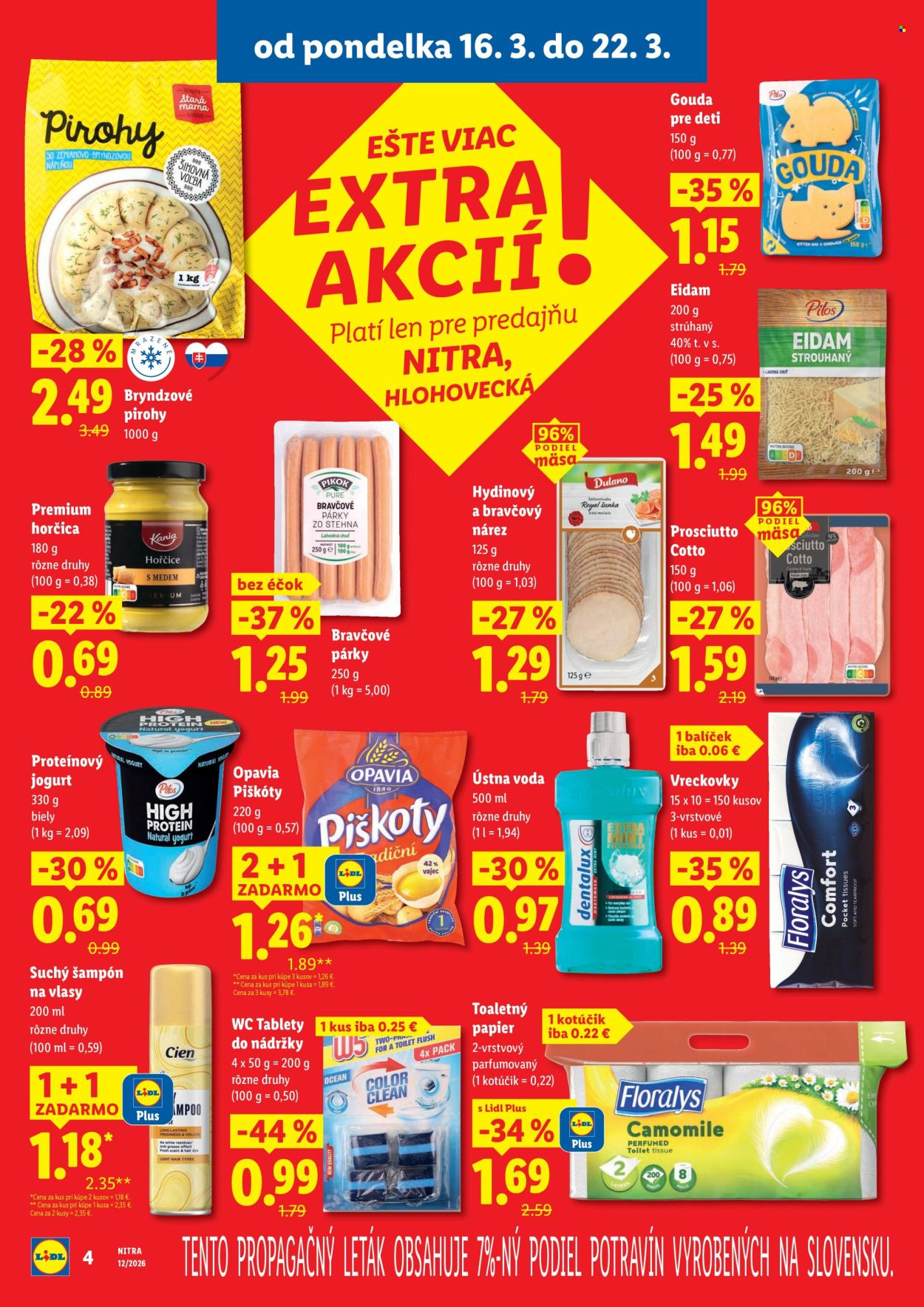 Leták Lidl - 16.3.2026 - 22.3.2026. Strana 4