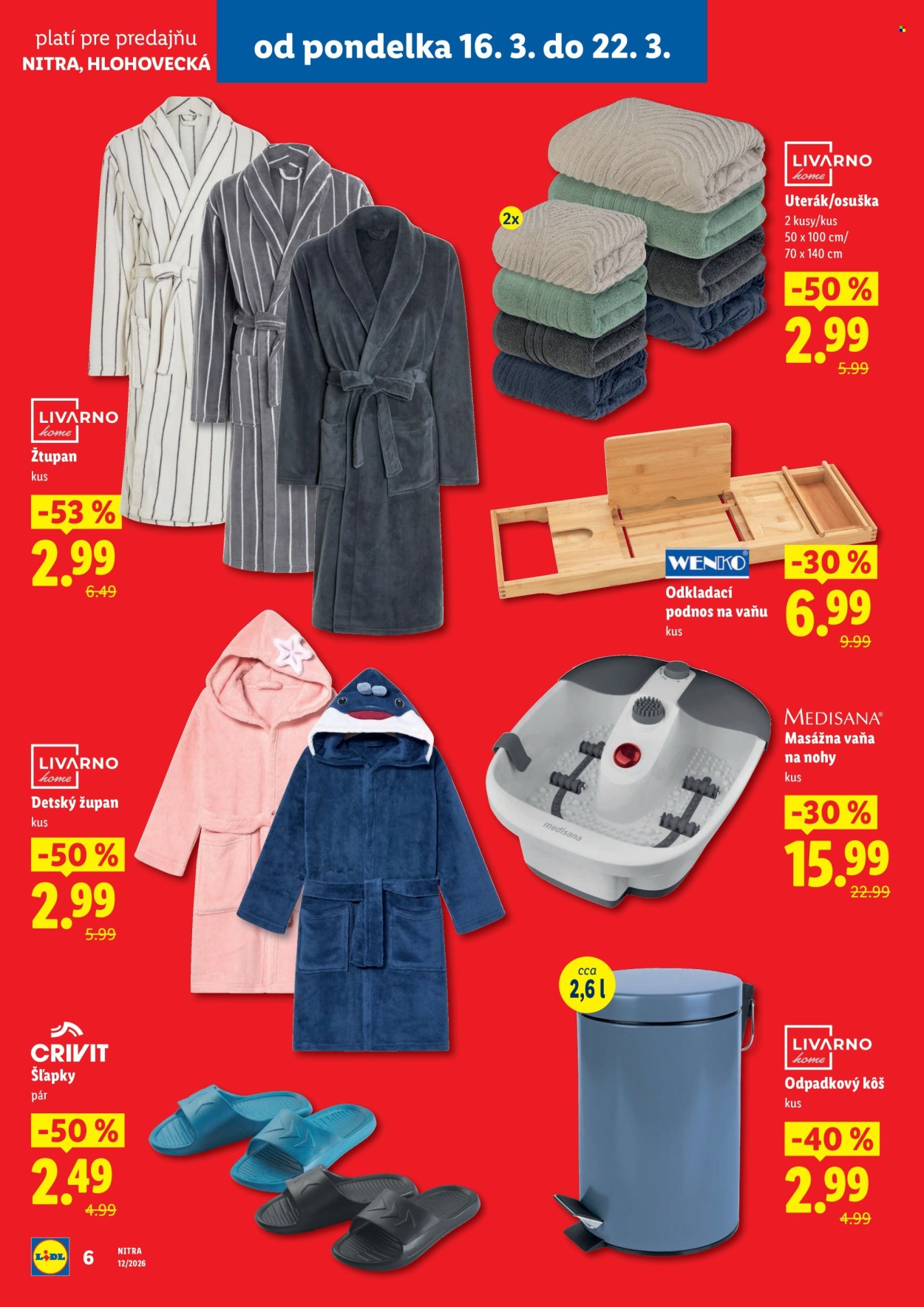 Leták Lidl - 16.3.2026 - 22.3.2026. Strana 6