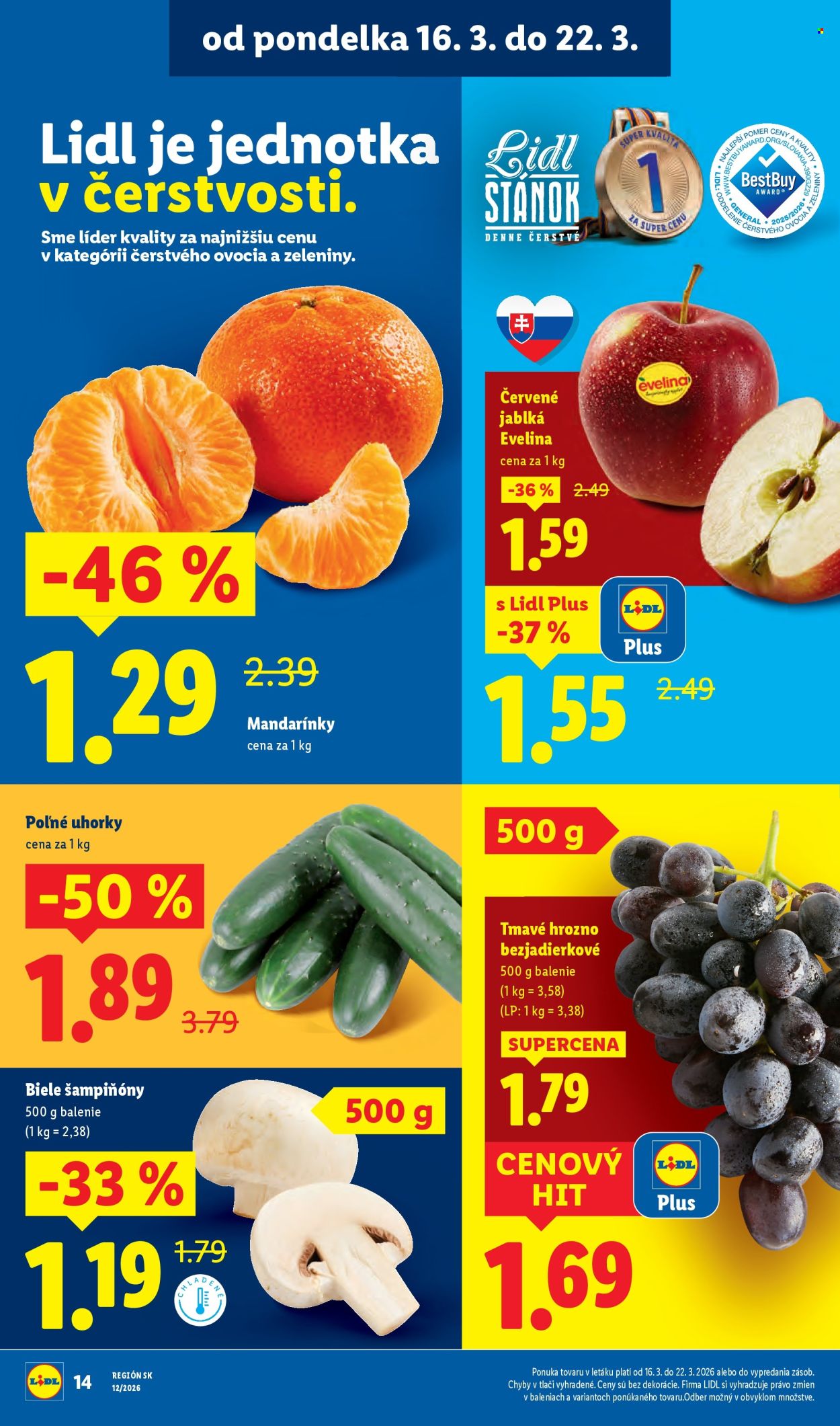 Leták Lidl - 16.3.2026 - 22.3.2026. Strana 8
