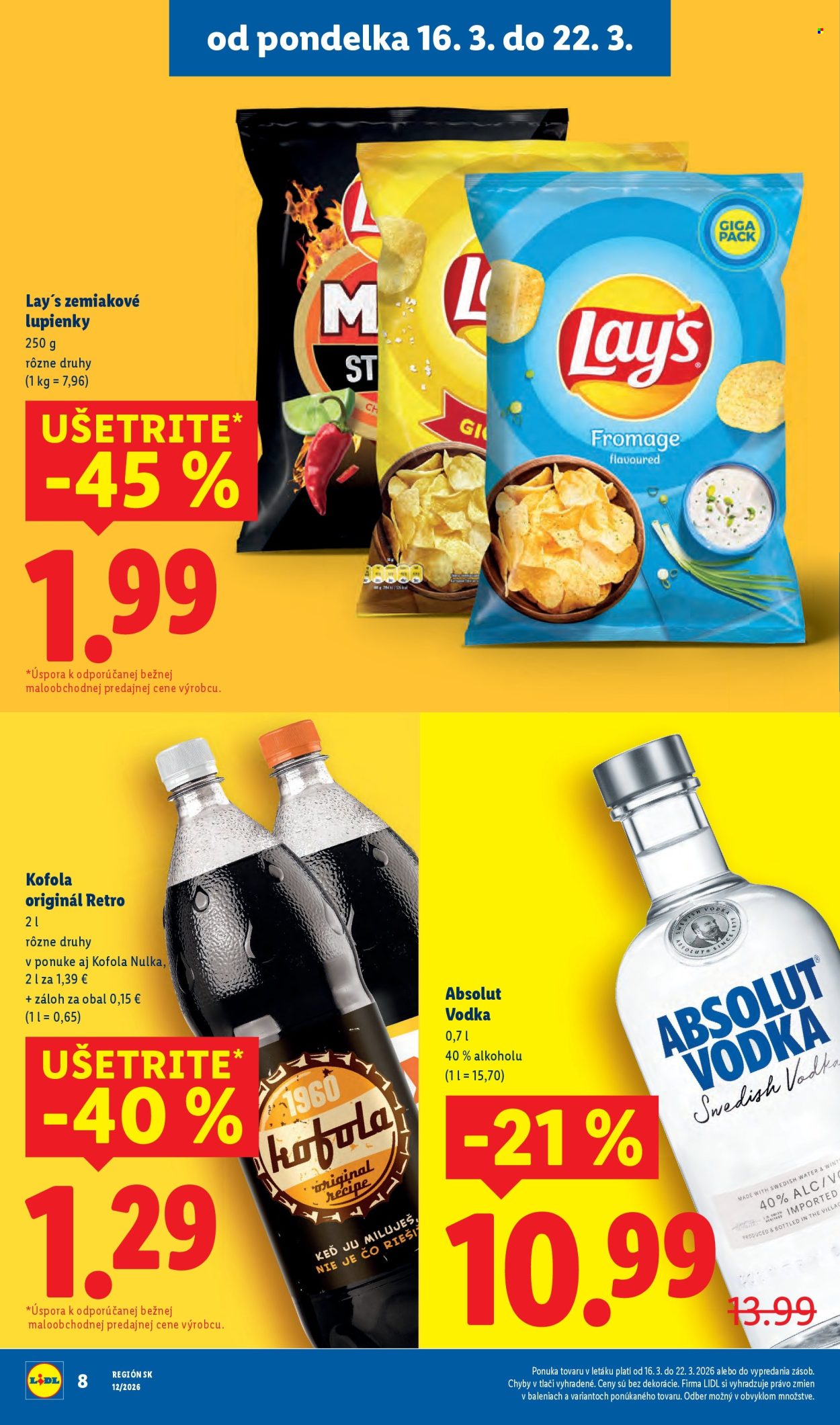 Leták Lidl - 16.3.2026 - 22.3.2026. Strana 14