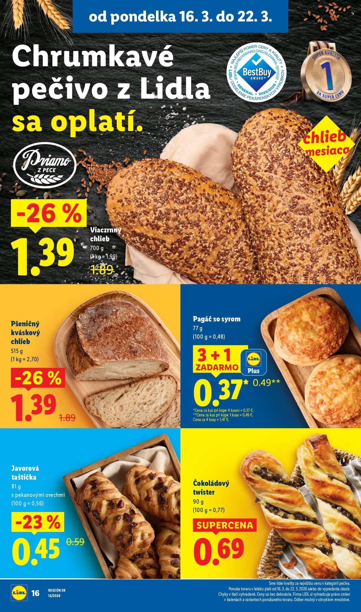Leták Lidl - 16.3.2026 - 22.3.2026. Strana 20