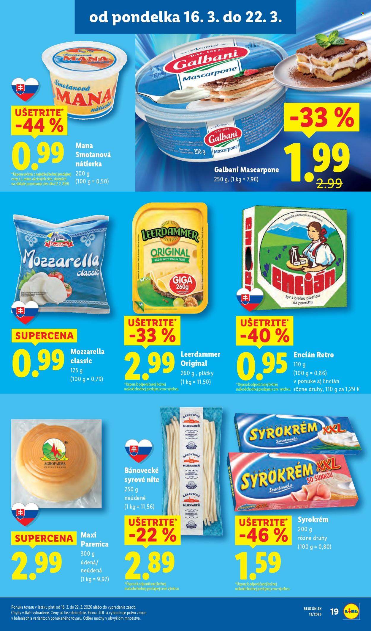 Leták Lidl - 16.3.2026 - 22.3.2026. Strana 25