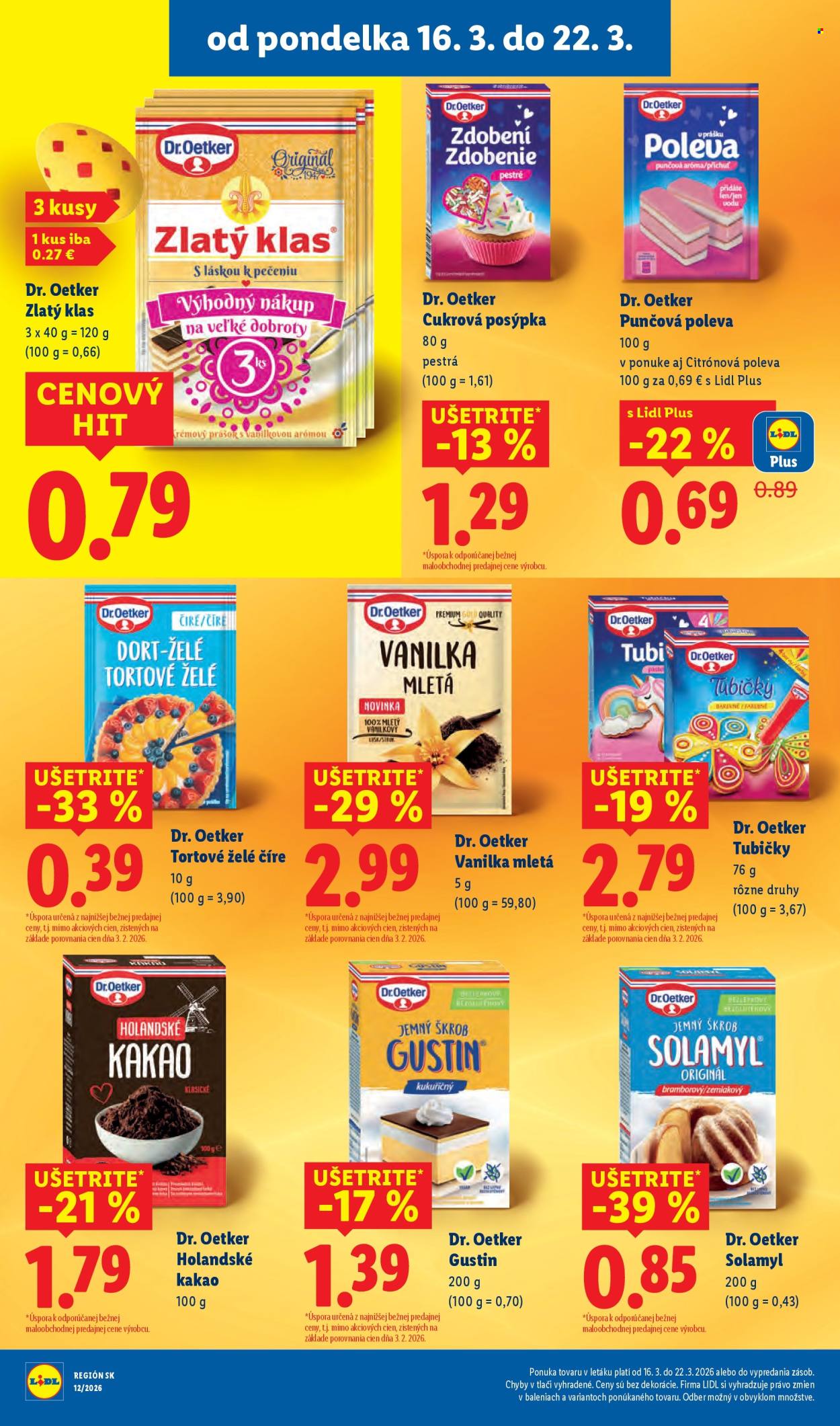 Leták Lidl - 16.3.2026 - 22.3.2026. Strana 50