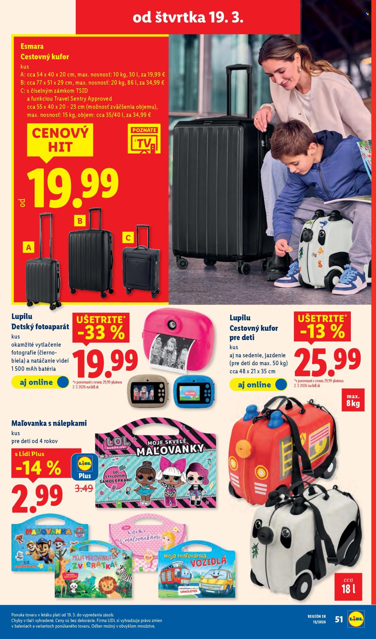 Leták Lidl - 16.3.2026 - 22.3.2026. Strana 95