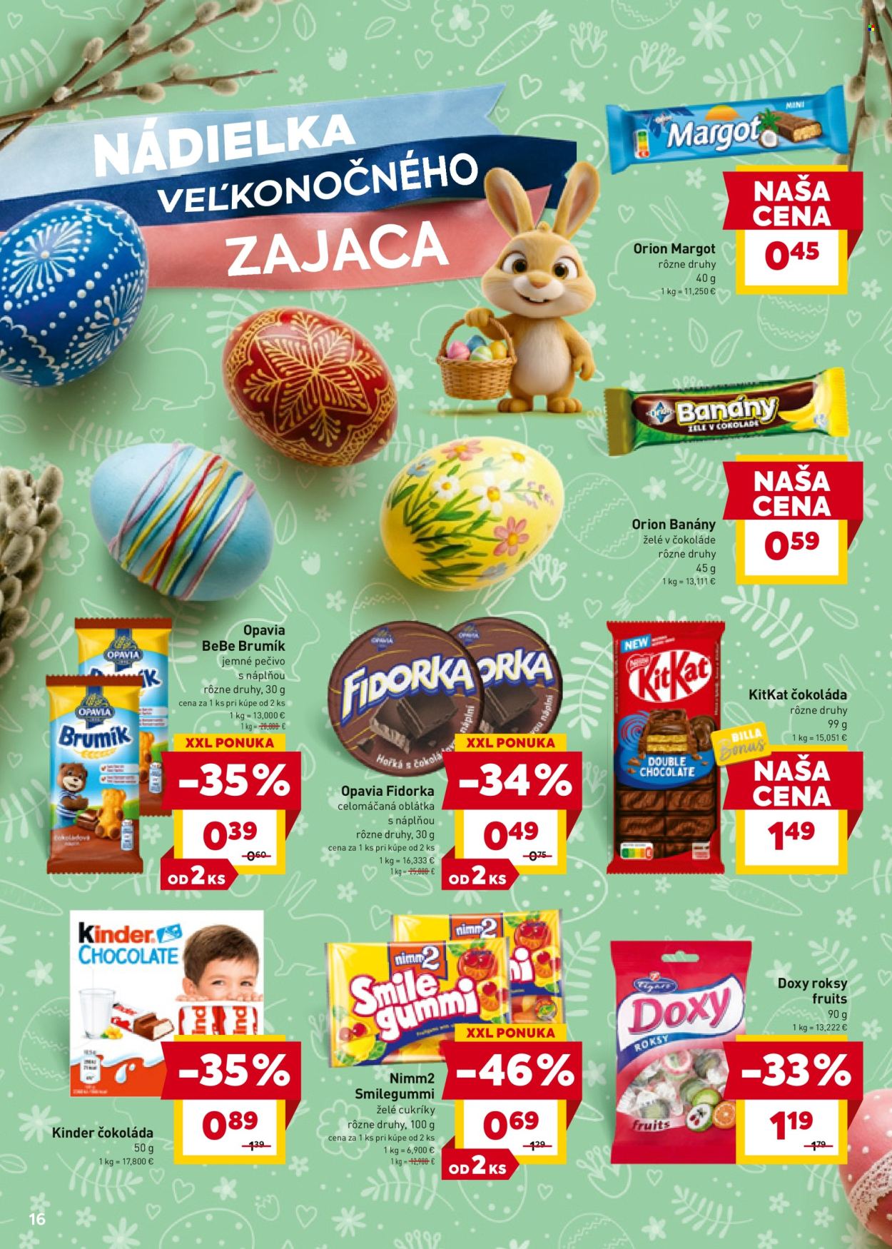 Leták Billa - 18.3.2026 - 24.3.2026. Strana 16