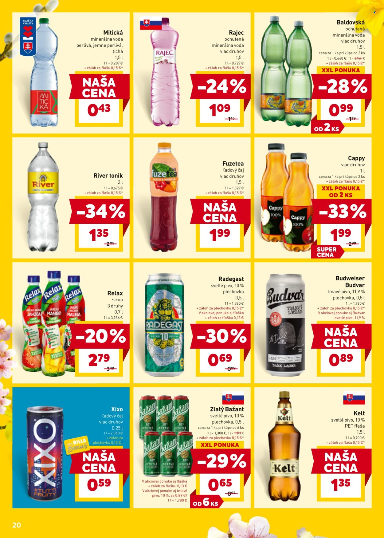 Leták Billa - 18.3.2026 - 24.3.2026. Strana 20