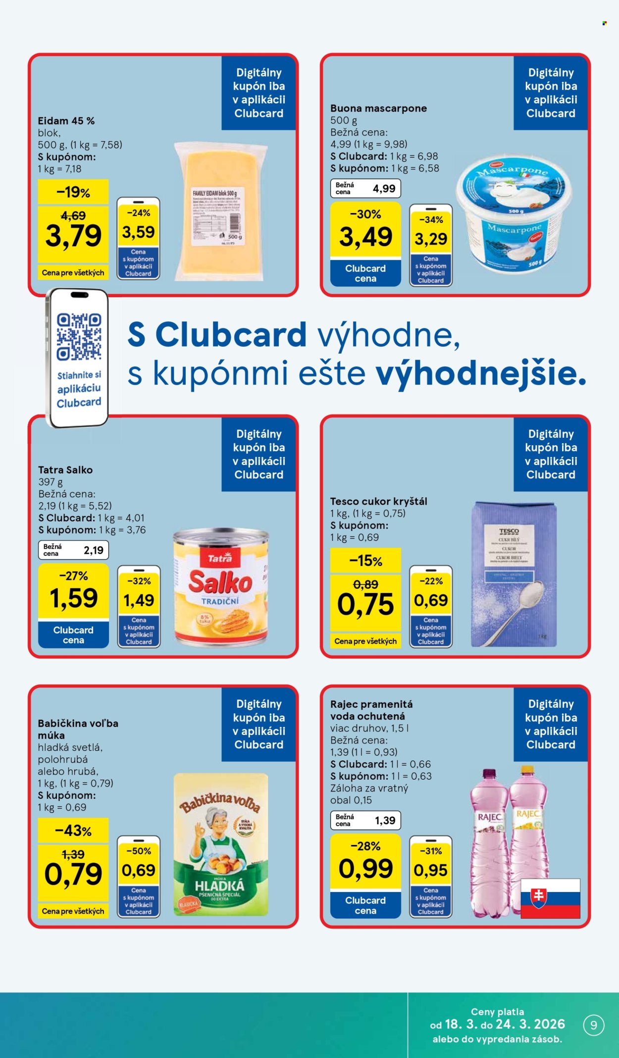 Leták TESCO - 18.3.2026 - 24.3.2026. Strana 9