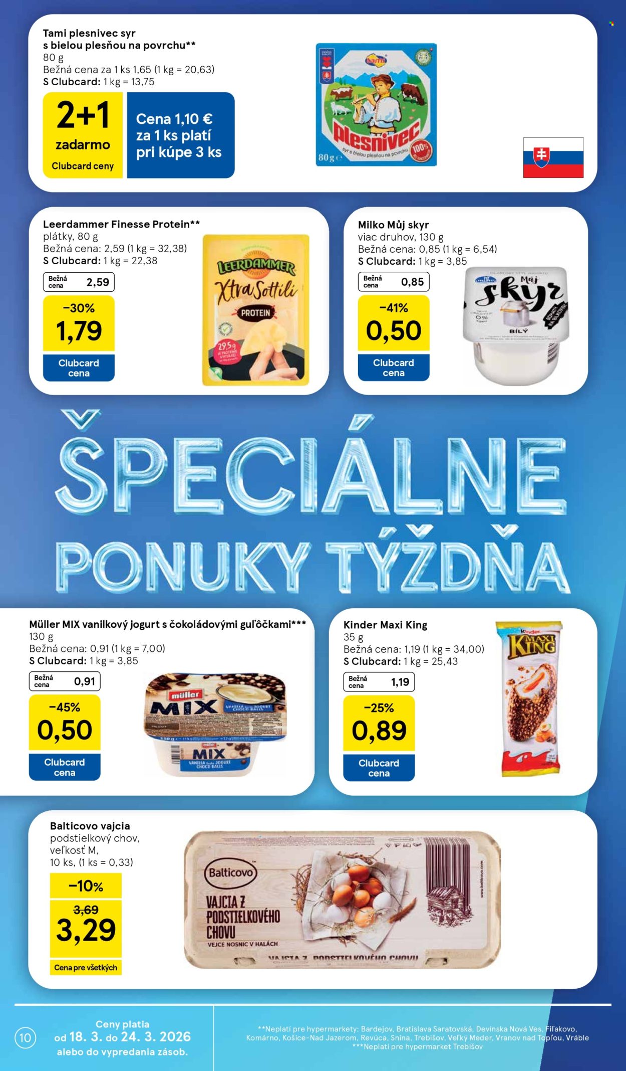 Leták TESCO - 18.3.2026 - 24.3.2026. Strana 10
