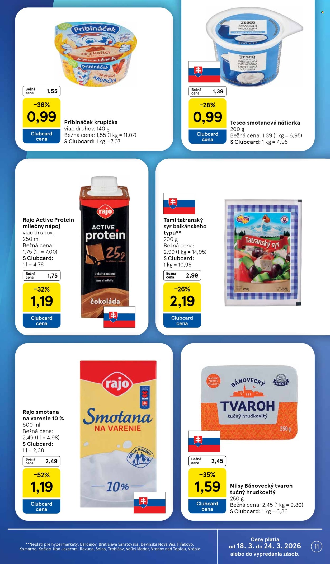 Leták TESCO - 18.3.2026 - 24.3.2026. Strana 11
