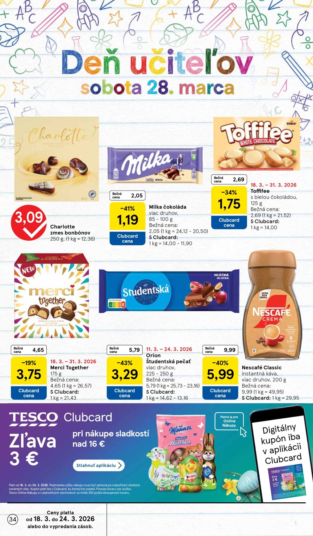 Leták TESCO - 18.3.2026 - 24.3.2026. Strana 34