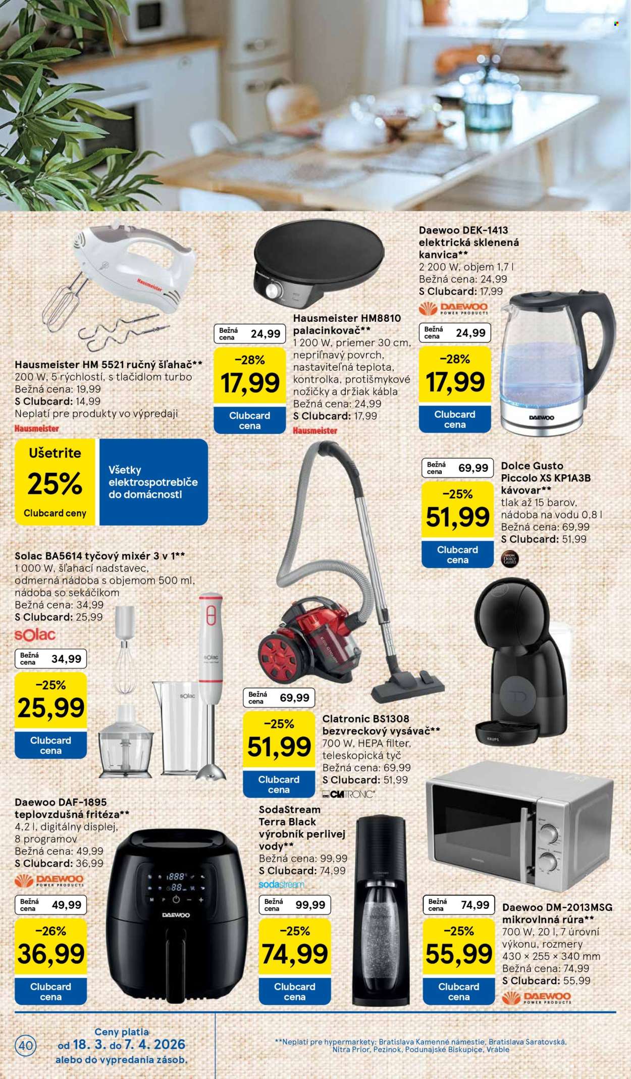 Leták TESCO - 18.3.2026 - 24.3.2026. Strana 40