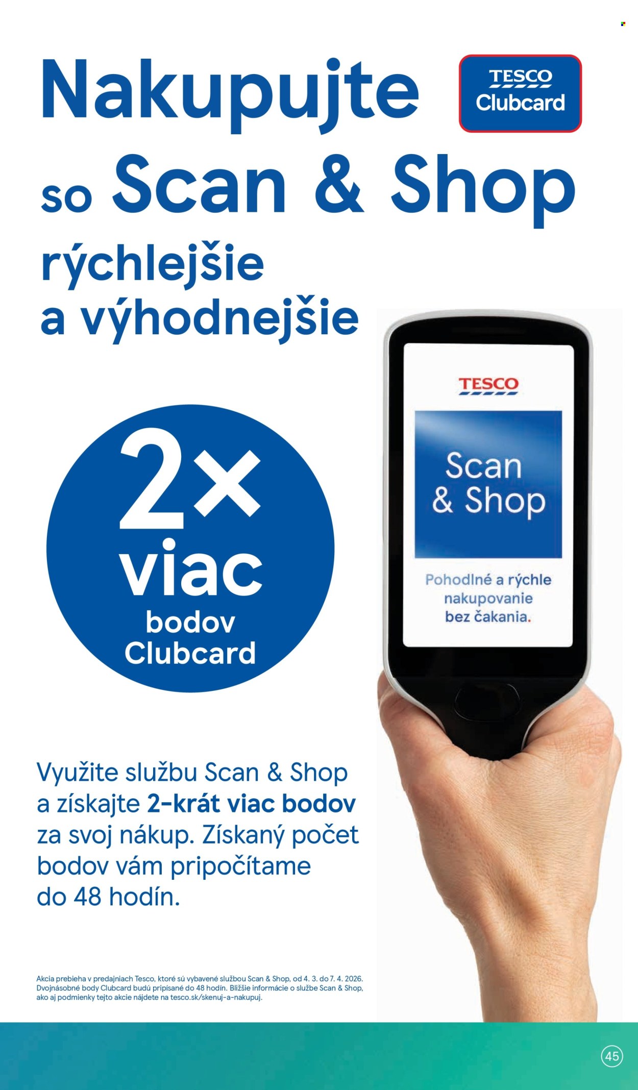 Leták TESCO - 18.3.2026 - 24.3.2026. Strana 45
