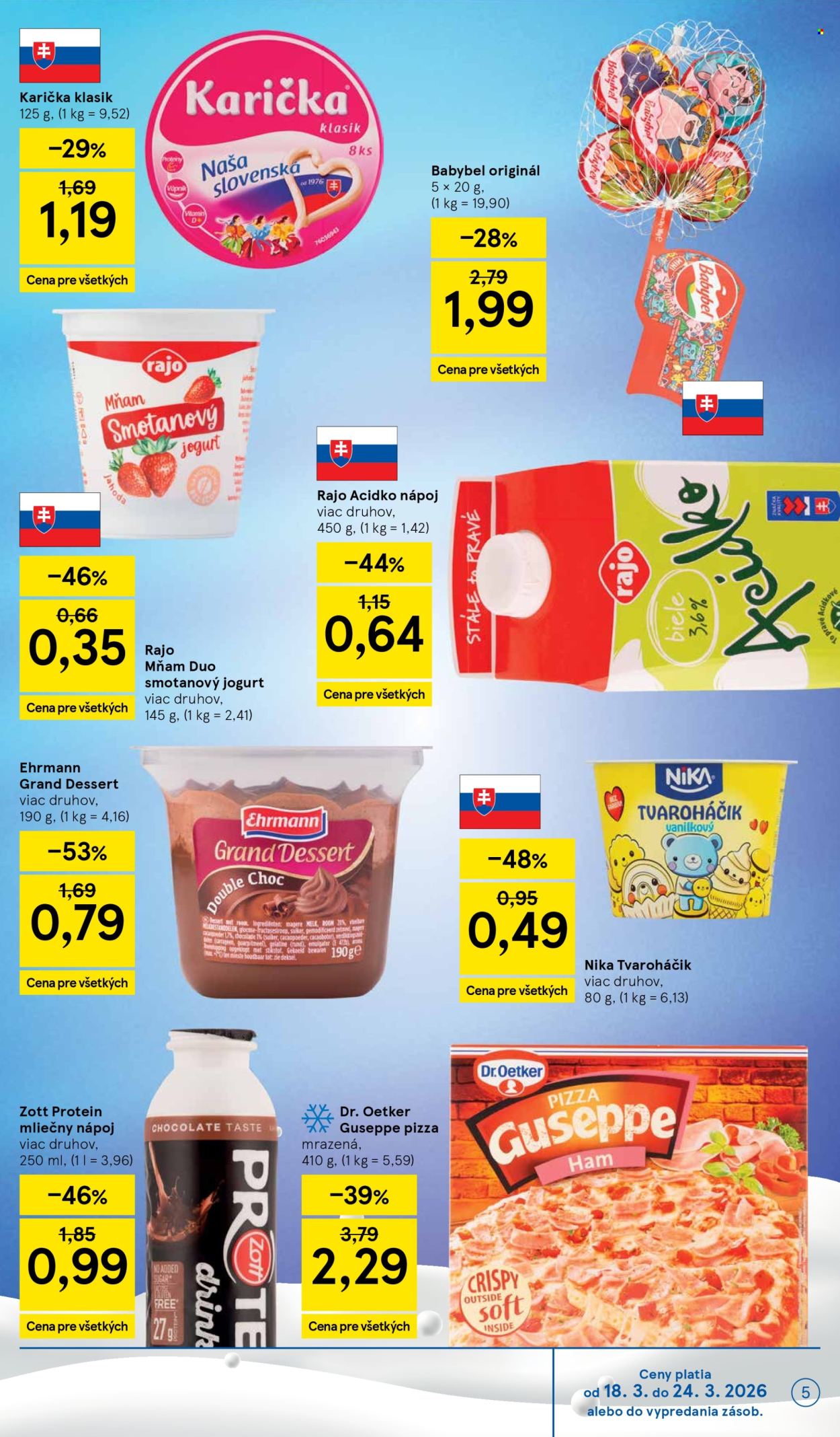 Leták TESCO supermarket - 18.3.2026 - 24.3.2026. Strana 5