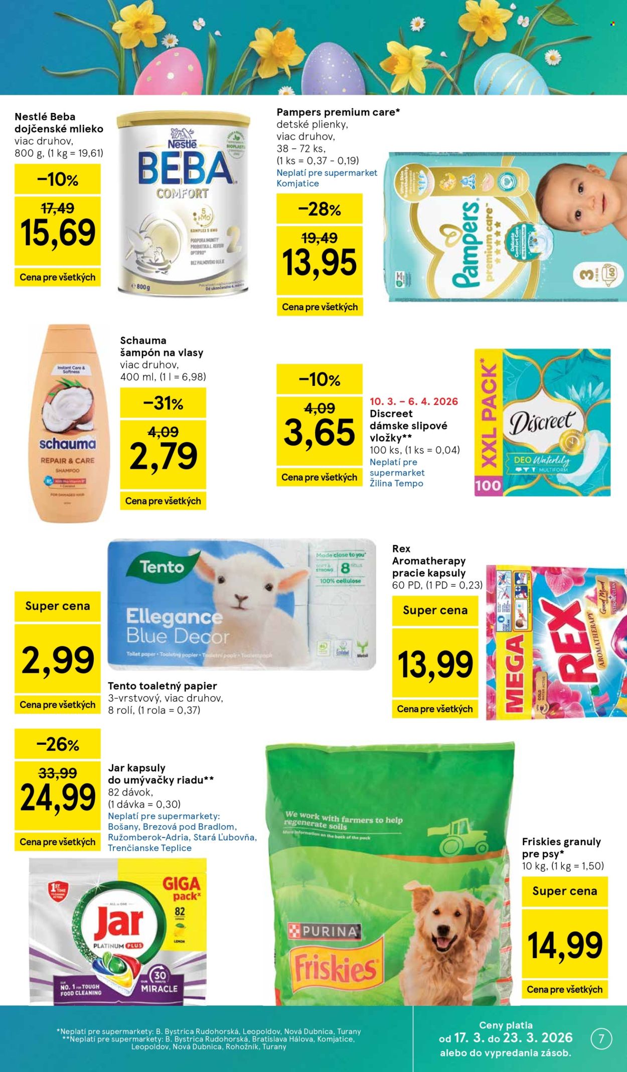 Leták TESCO supermarket - 18.3.2026 - 24.3.2026. Strana 7