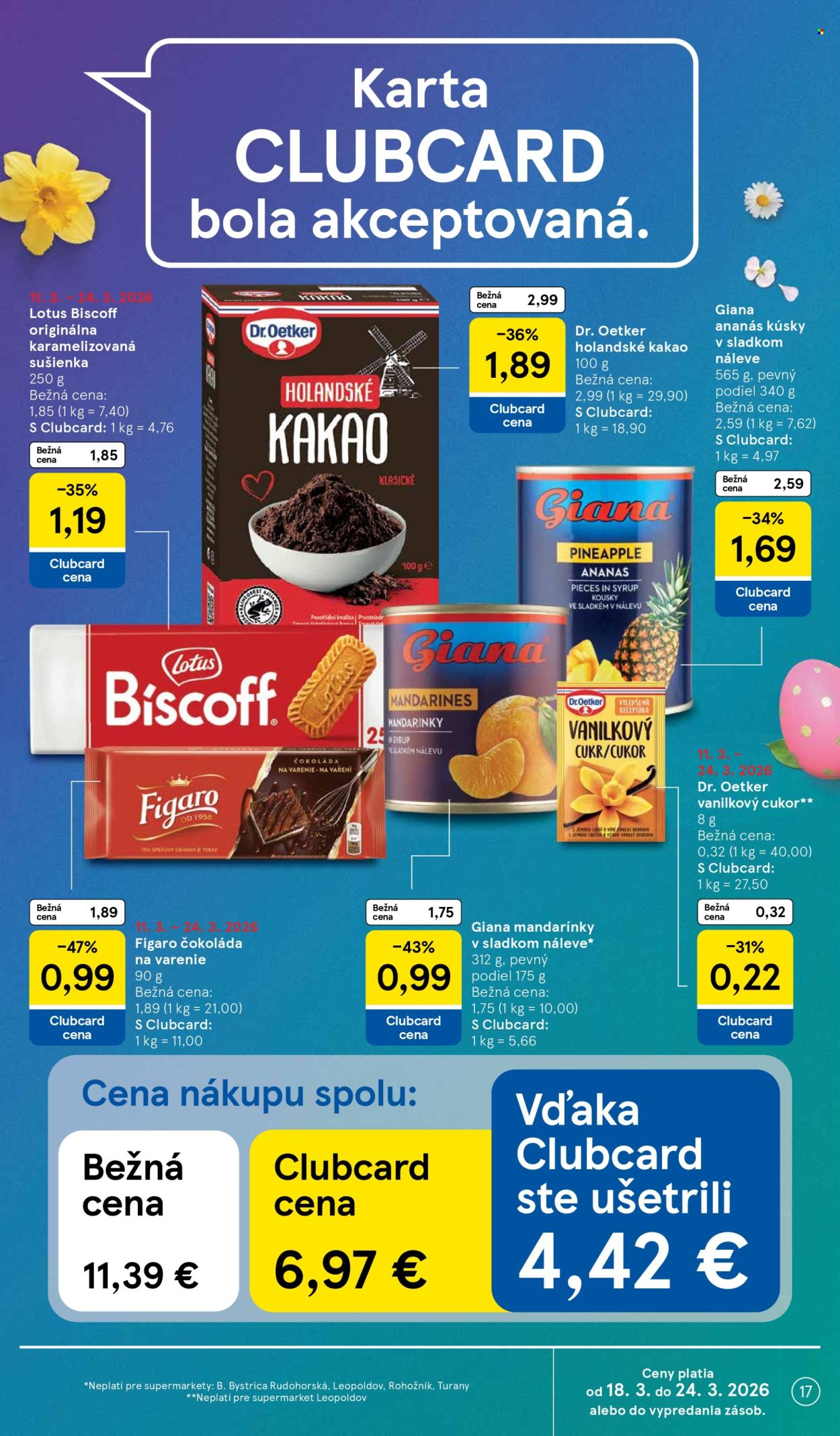 Leták TESCO supermarket - 18.3.2026 - 24.3.2026. Strana 17