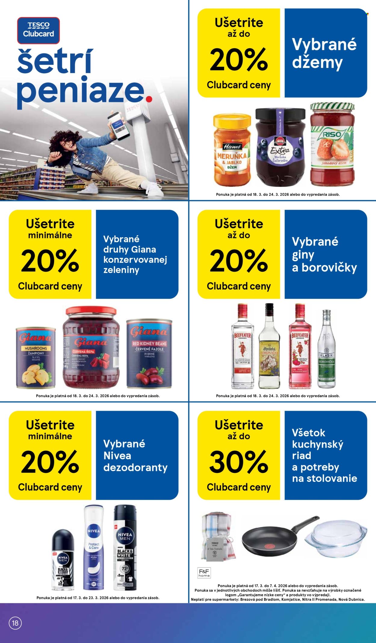 Leták TESCO supermarket - 18.3.2026 - 24.3.2026. Strana 18