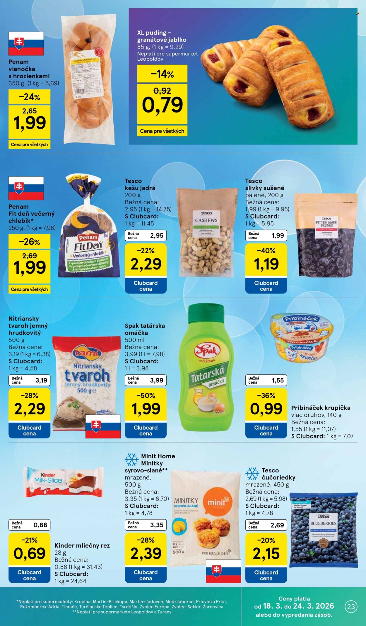 Leták TESCO supermarket - 18.3.2026 - 24.3.2026. Strana 23