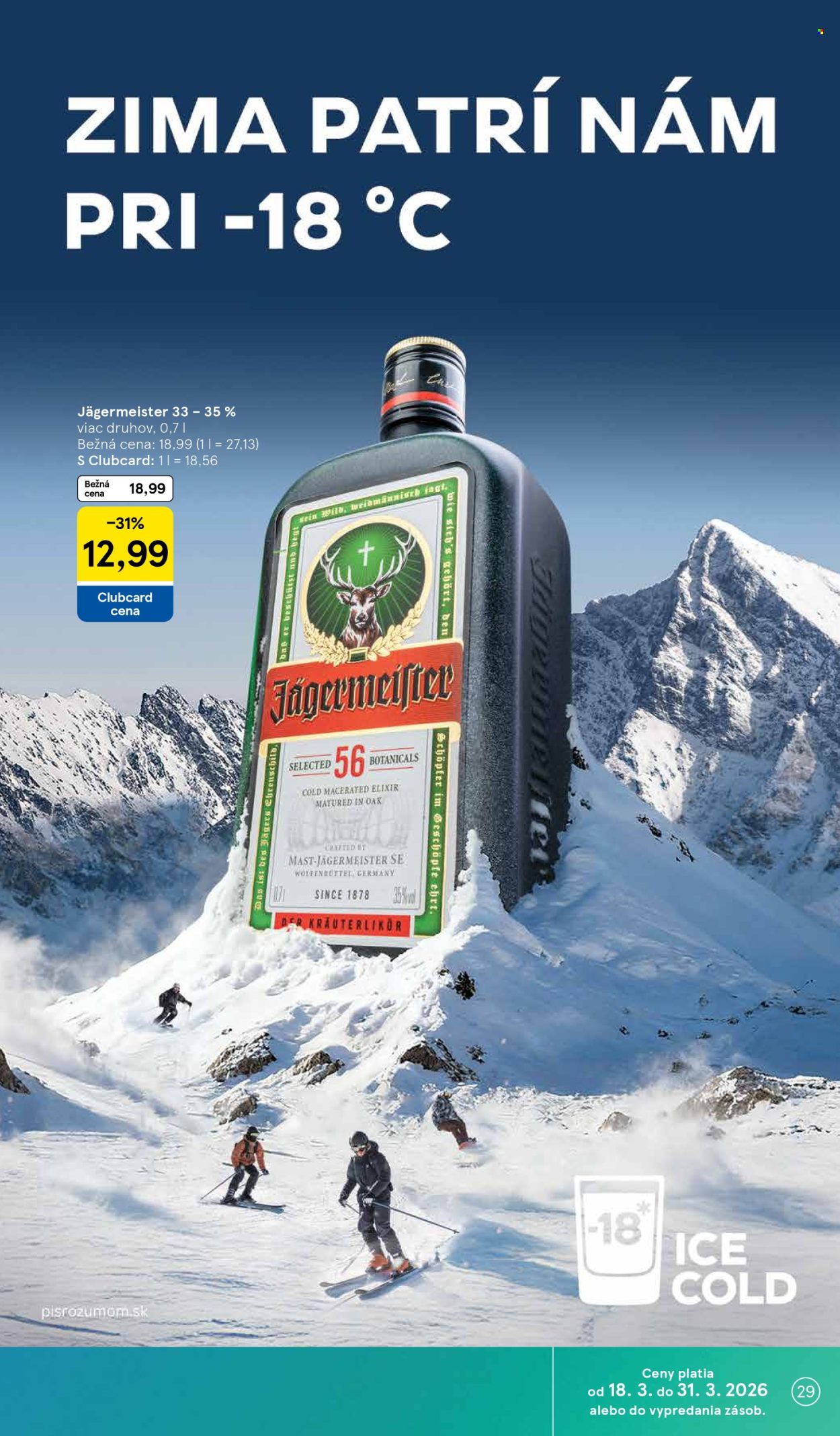 Leták TESCO supermarket - 18.3.2026 - 24.3.2026. Strana 29