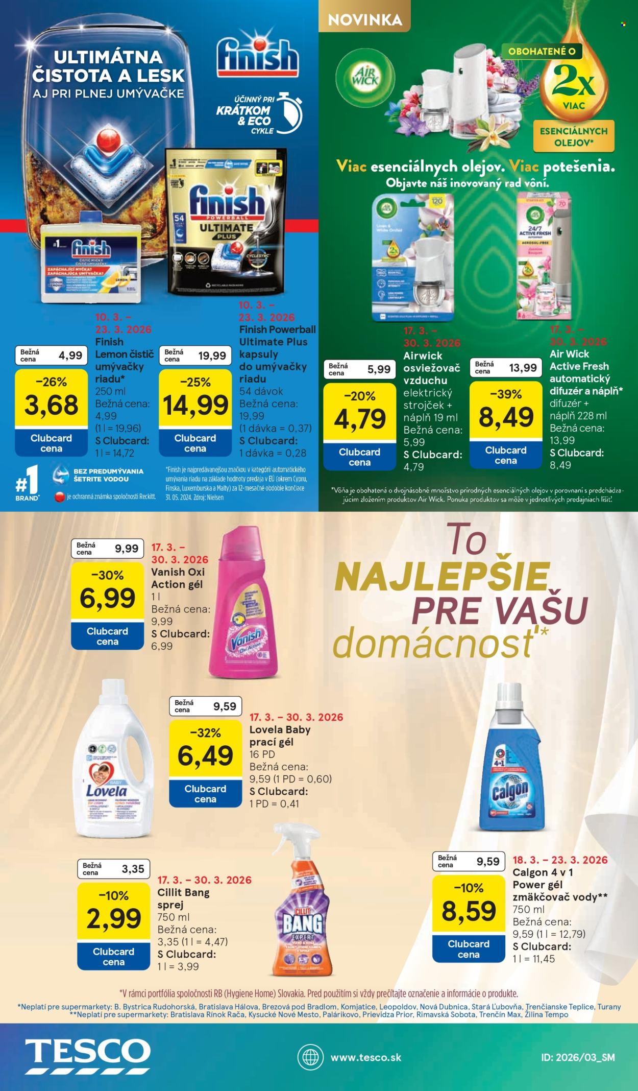 Leták TESCO supermarket - 18.3.2026 - 24.3.2026. Strana 30