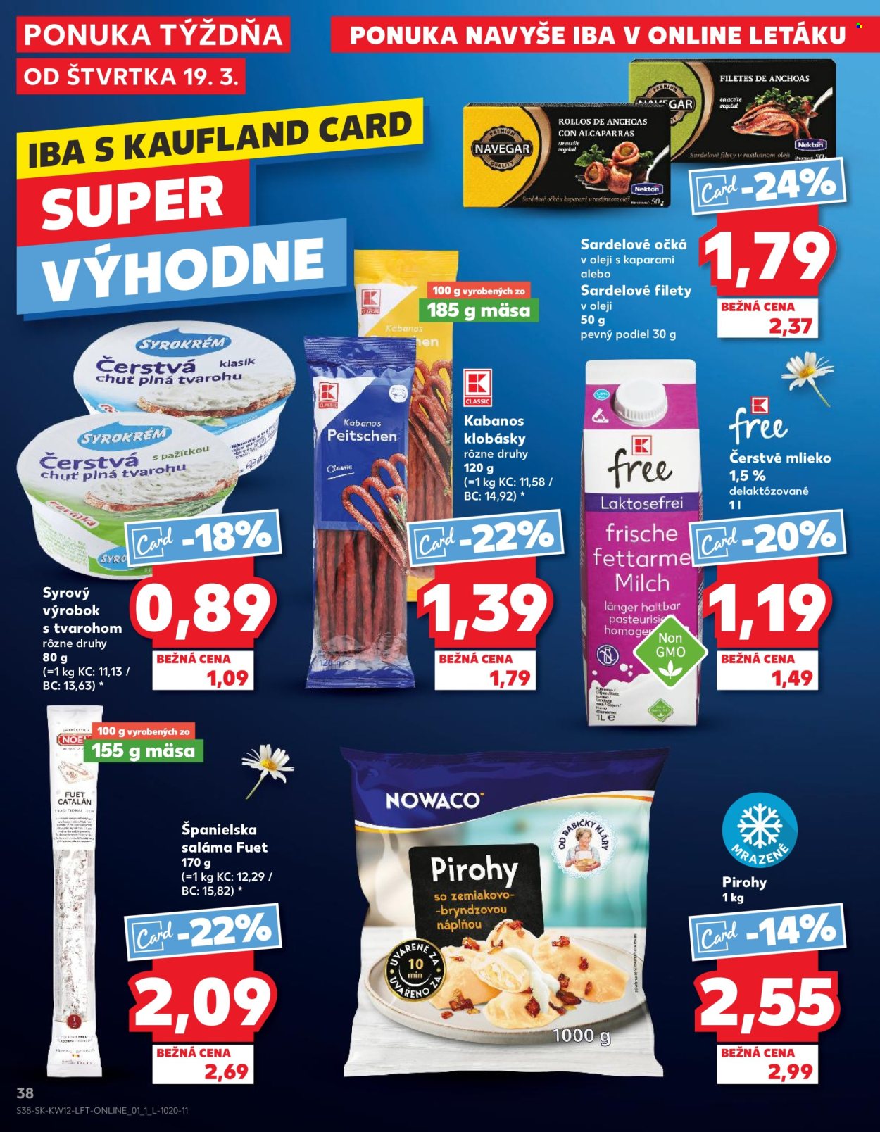 Leták Kaufland - 19.3.2026 - 25.3.2026. Strana 38