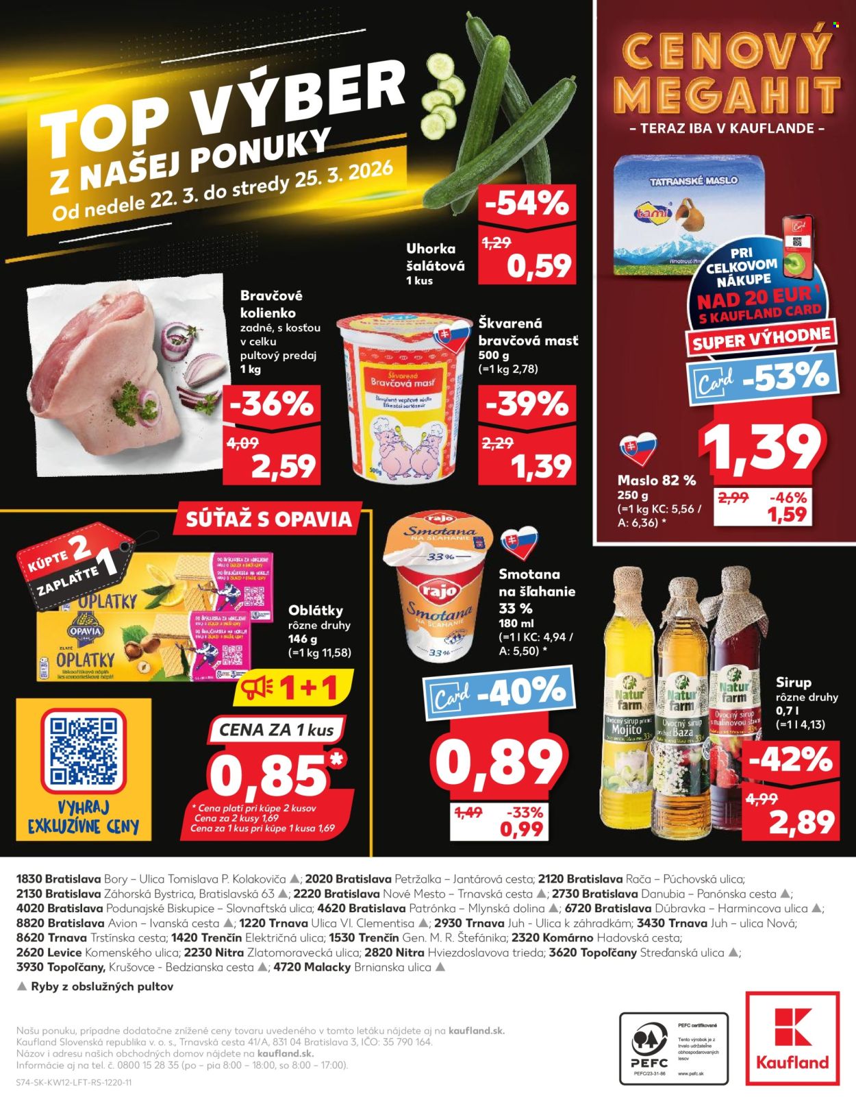 Leták Kaufland - 19.3.2026 - 25.3.2026. Strana 74