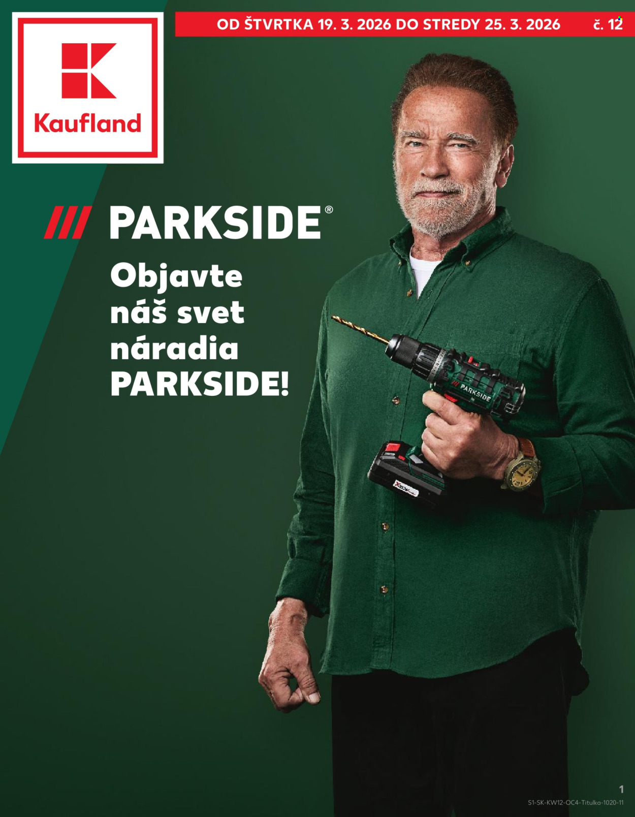 Leták Kaufland - 19.3.2026 - 25.3.2026. Strana 1