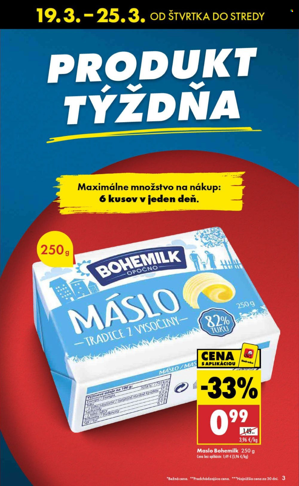 Leták Biedronka - 19.3.2026 - 25.3.2026. Strana 3