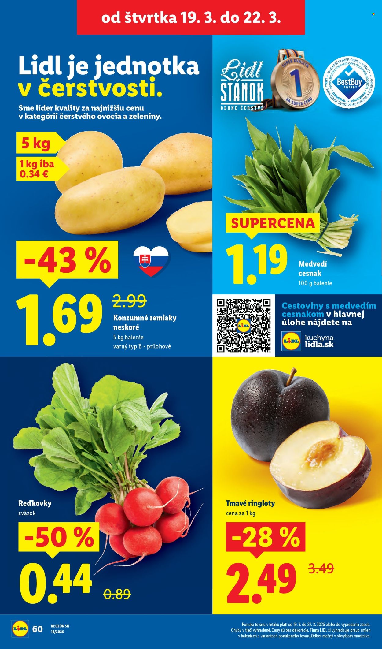 Leták Lidl - 19.3.2026 - 22.3.2026. Strana 10