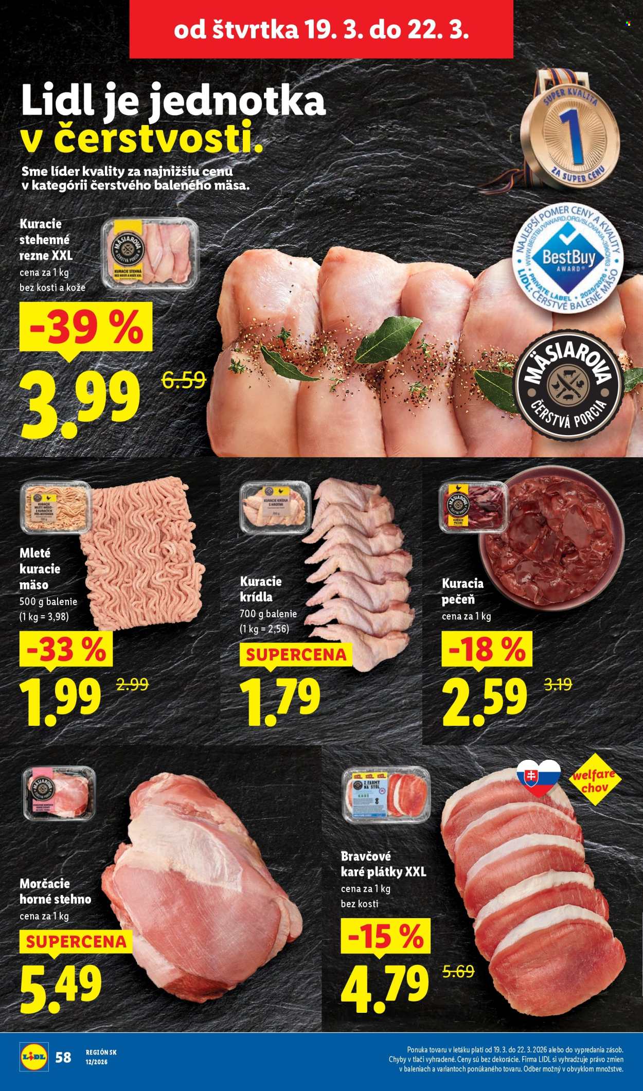 Leták Lidl - 19.3.2026 - 22.3.2026. Strana 12