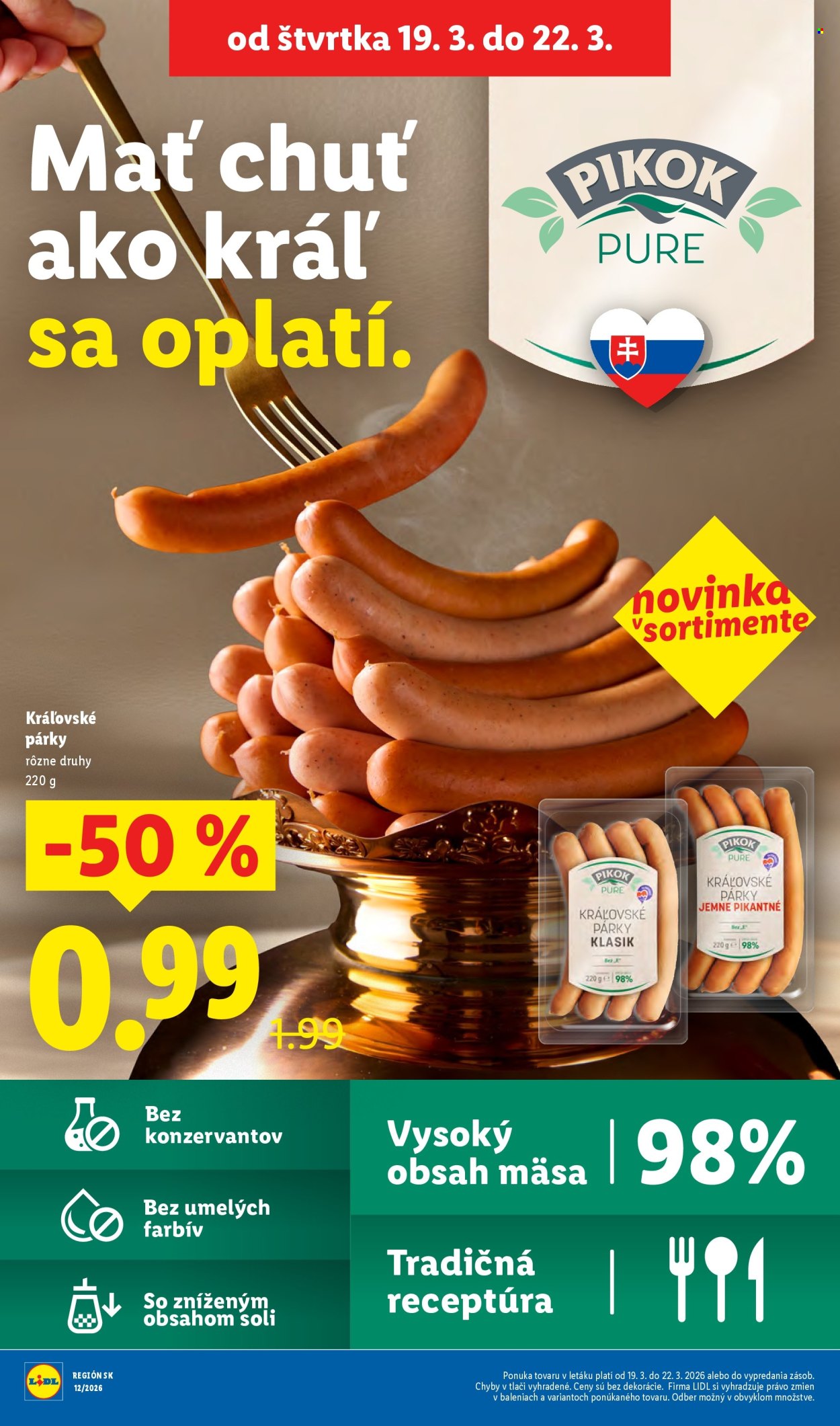 Leták Lidl - 19.3.2026 - 22.3.2026. Strana 14