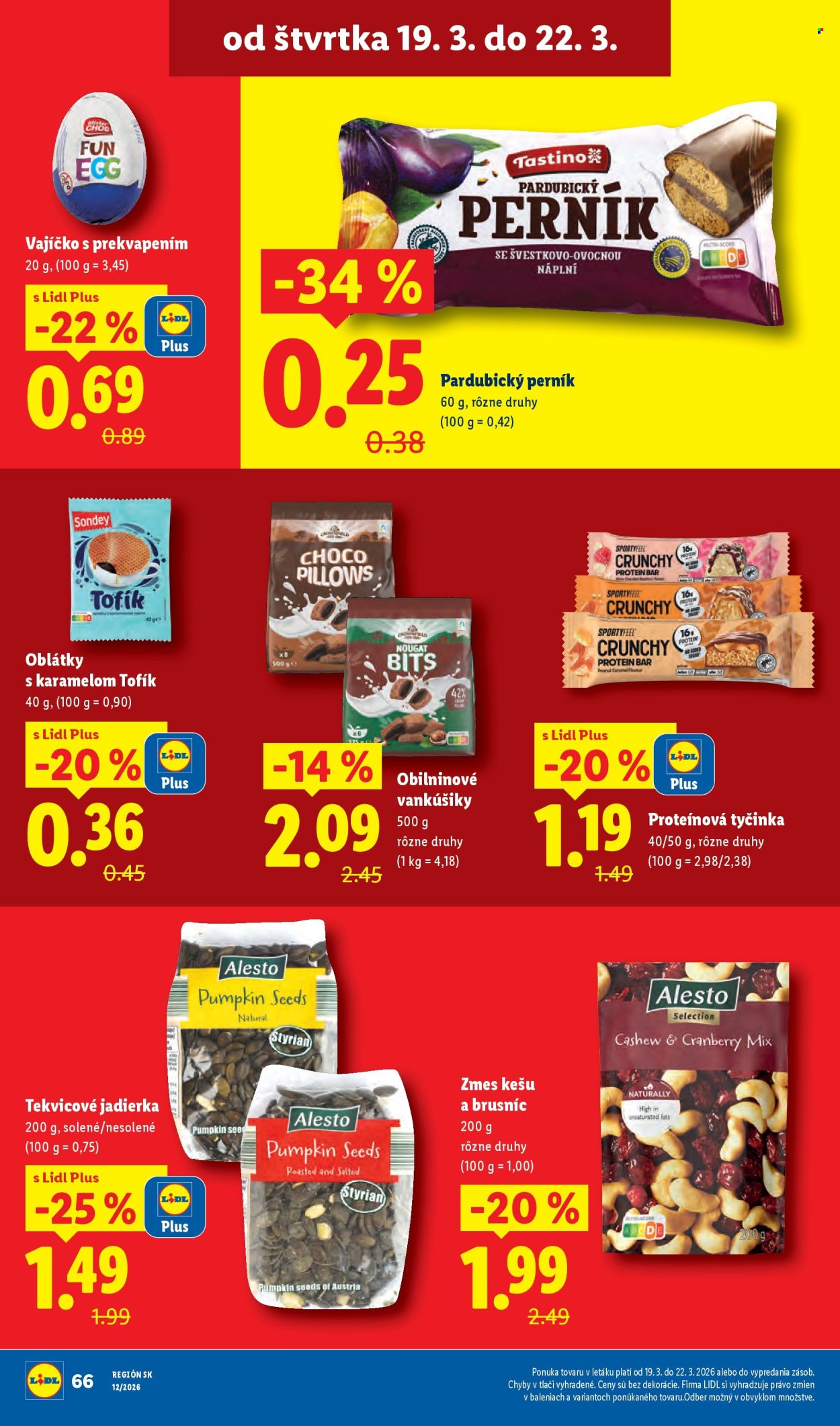 Leták Lidl - 19.3.2026 - 22.3.2026. Strana 20