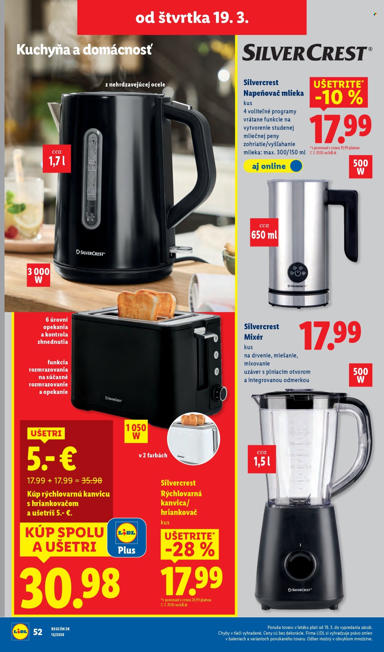 Leták Lidl - 19.3.2026 - 22.3.2026. Strana 34