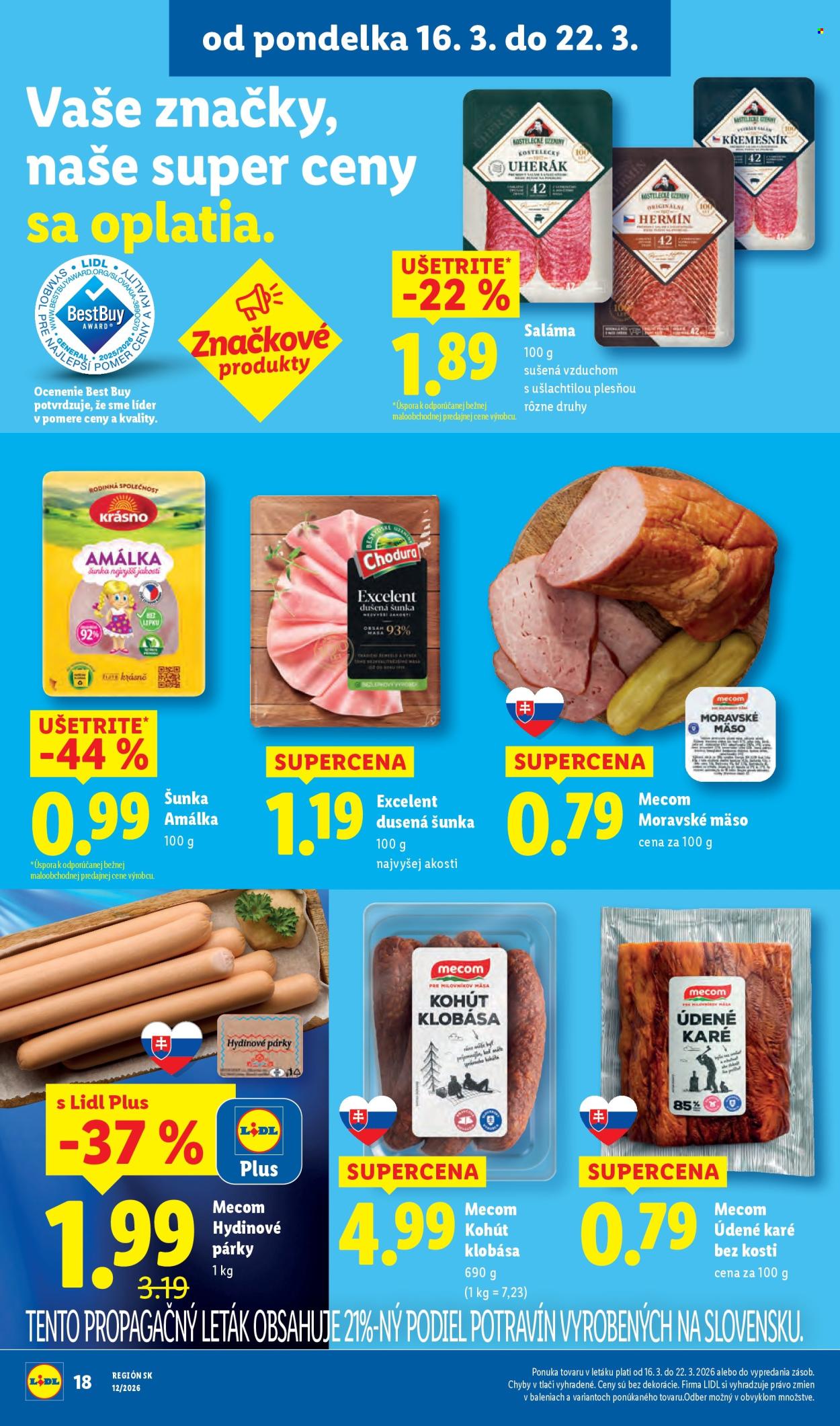 Leták Lidl - 19.3.2026 - 22.3.2026. Strana 58