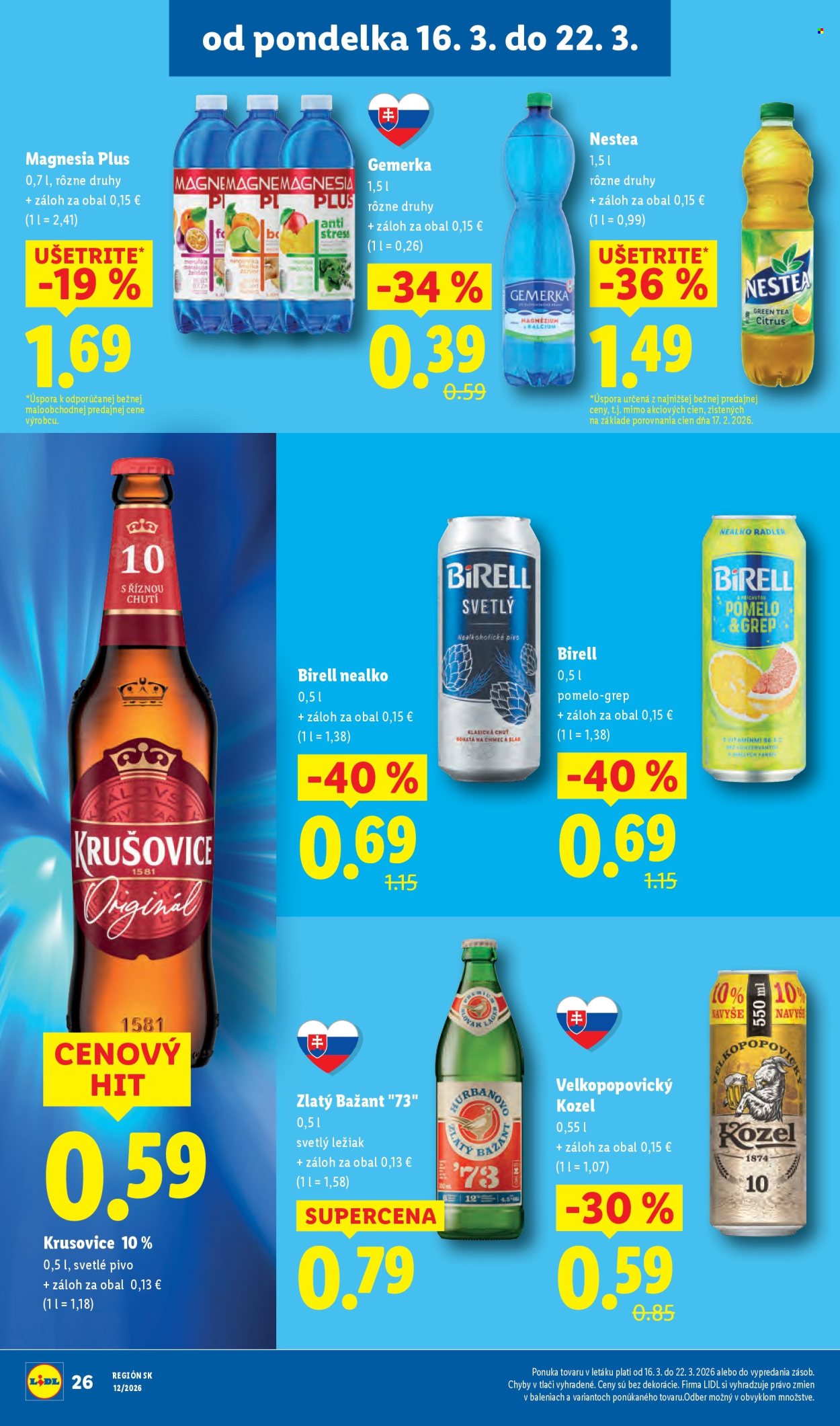 Leták Lidl - 19.3.2026 - 22.3.2026. Strana 70