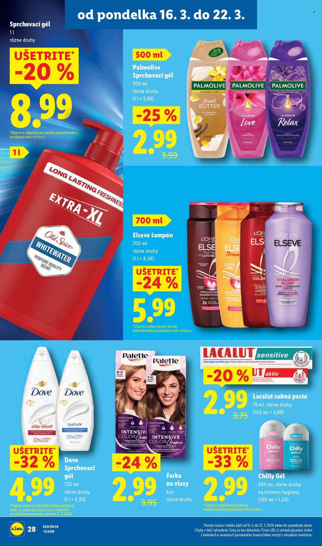 Leták Lidl - 19.3.2026 - 22.3.2026. Strana 72