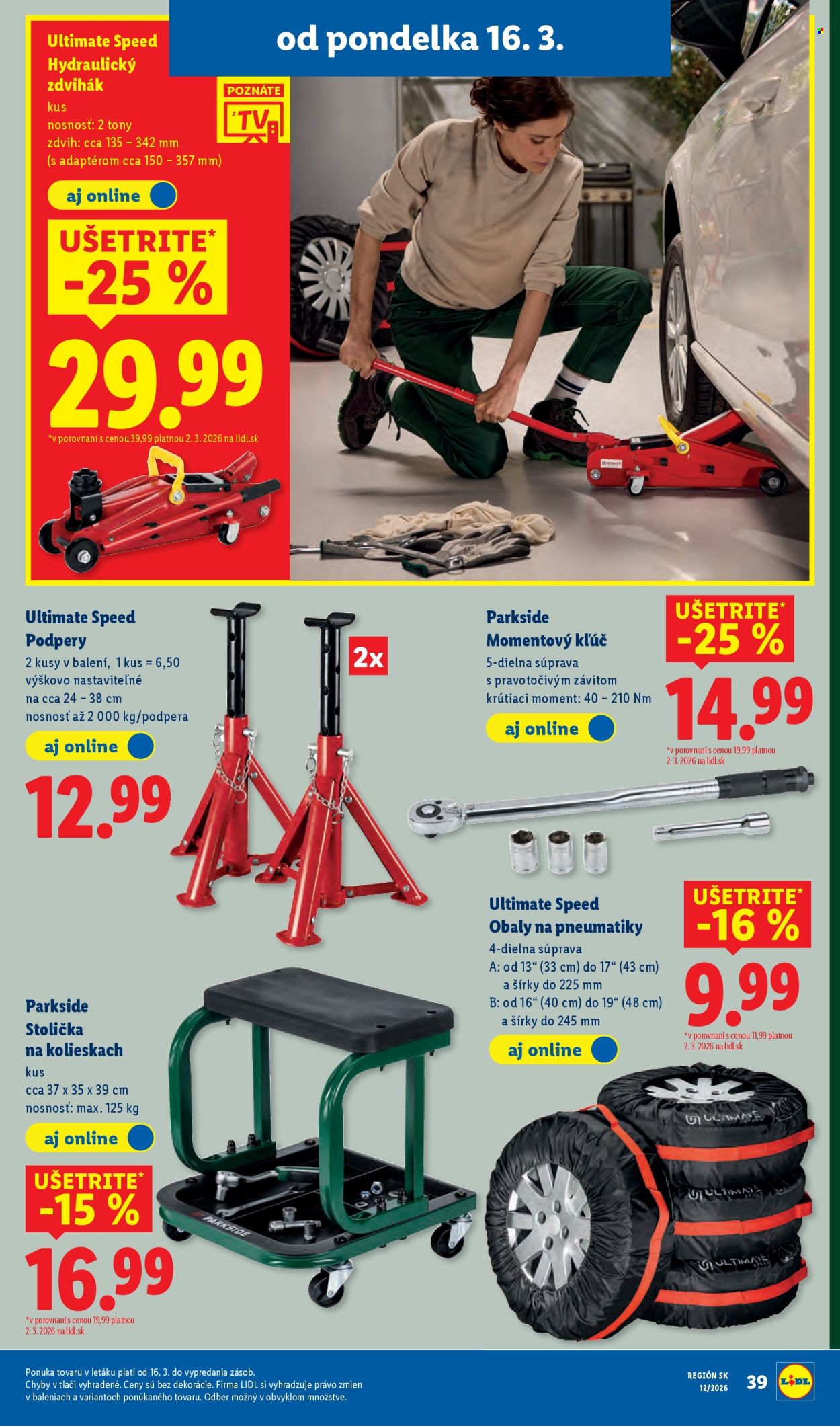 Leták Lidl - 19.3.2026 - 22.3.2026. Strana 95