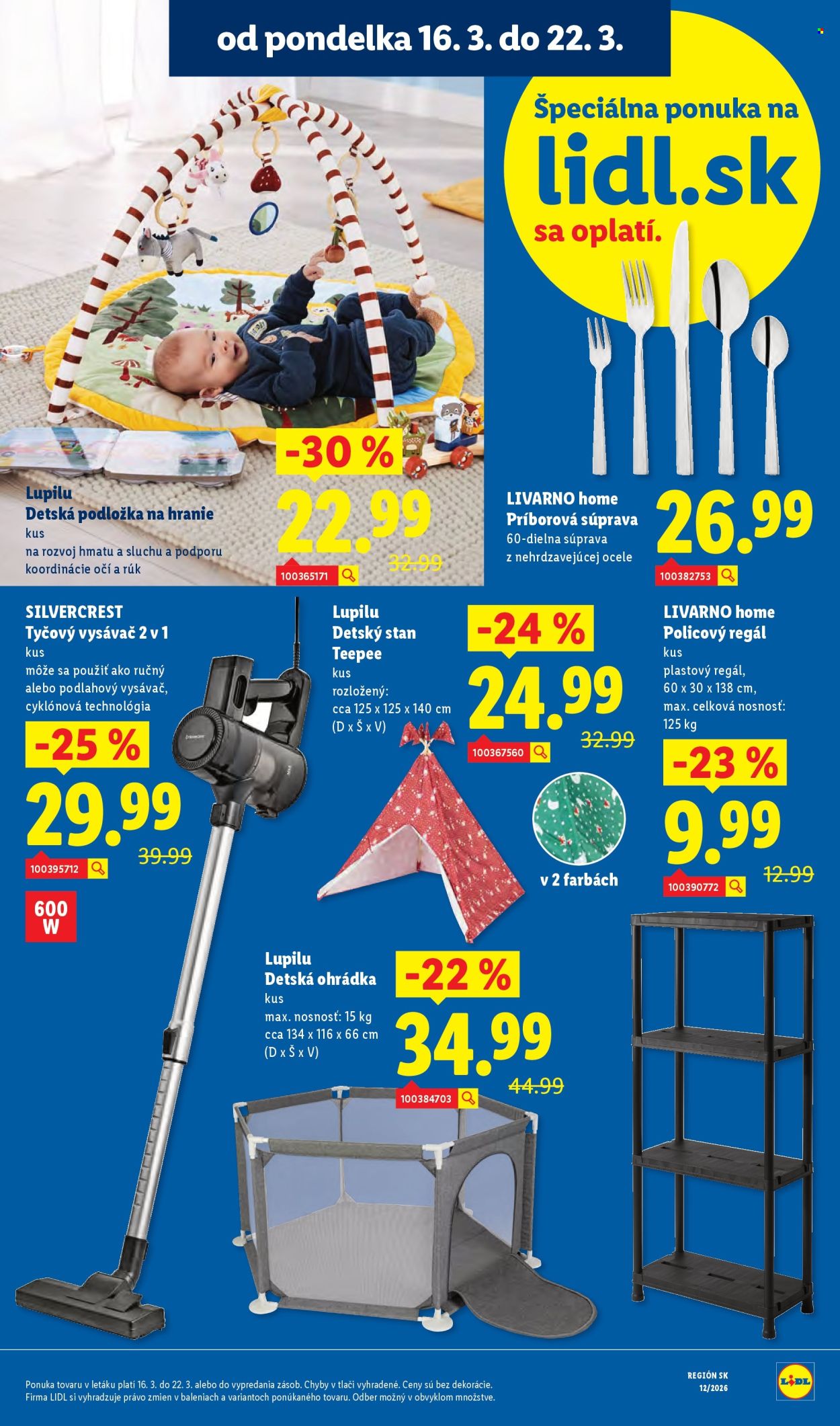Leták Lidl - 19.3.2026 - 22.3.2026. Strana 107