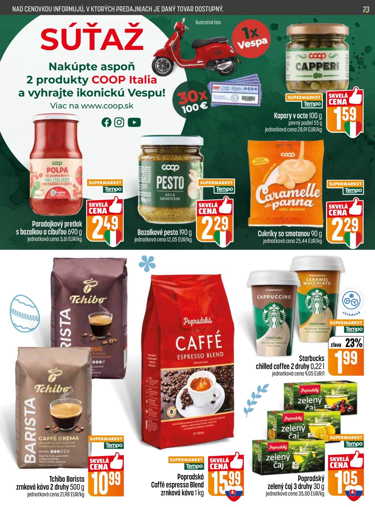 Leták COOP Jednota - 19.3.2026 - 25.3.2026. Strana 23
