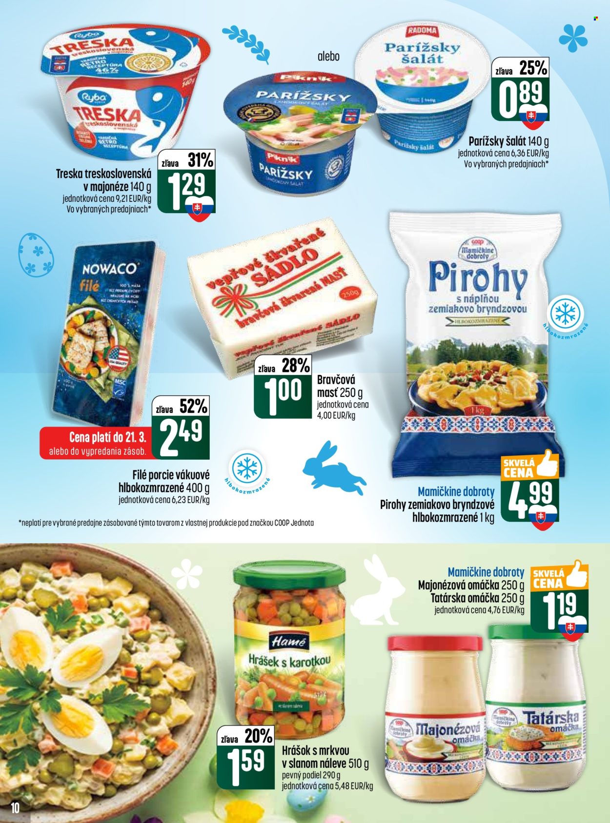 Leták COOP Jednota - 19.3.2026 - 25.3.2026. Strana 10